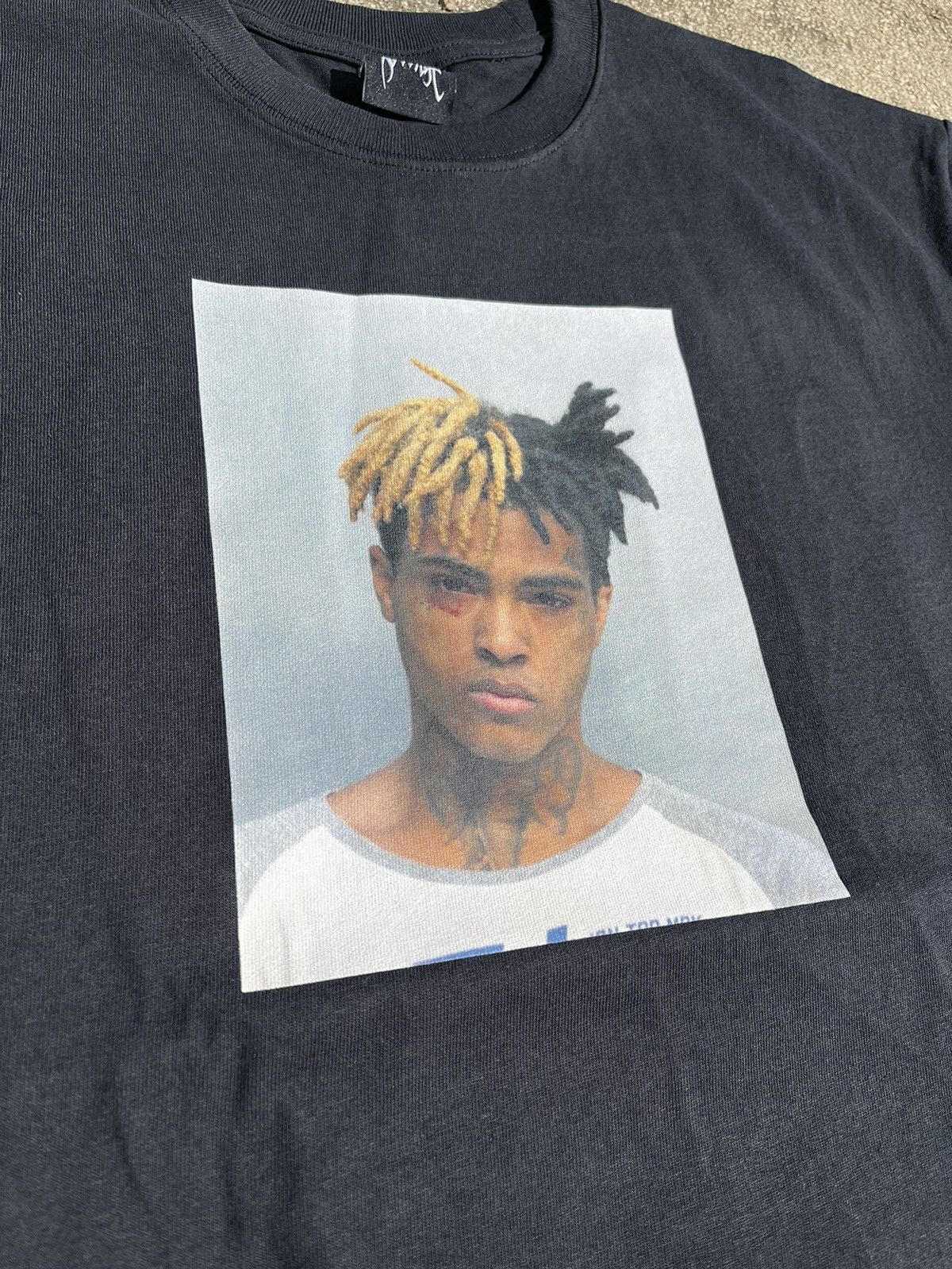 X Revenge Xxxtentacion Mugshot T Shirt Size Medium Grailed