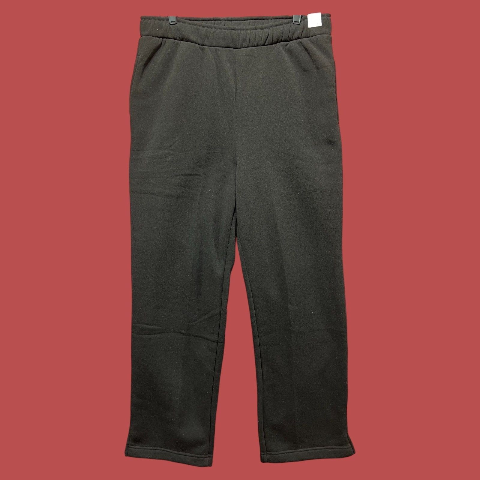 rue21 Rue 21 - Men's Wide Leg Cargo Sweatpants - Black - Extra Lar Size ONE SIZE - 1 Thumbnail