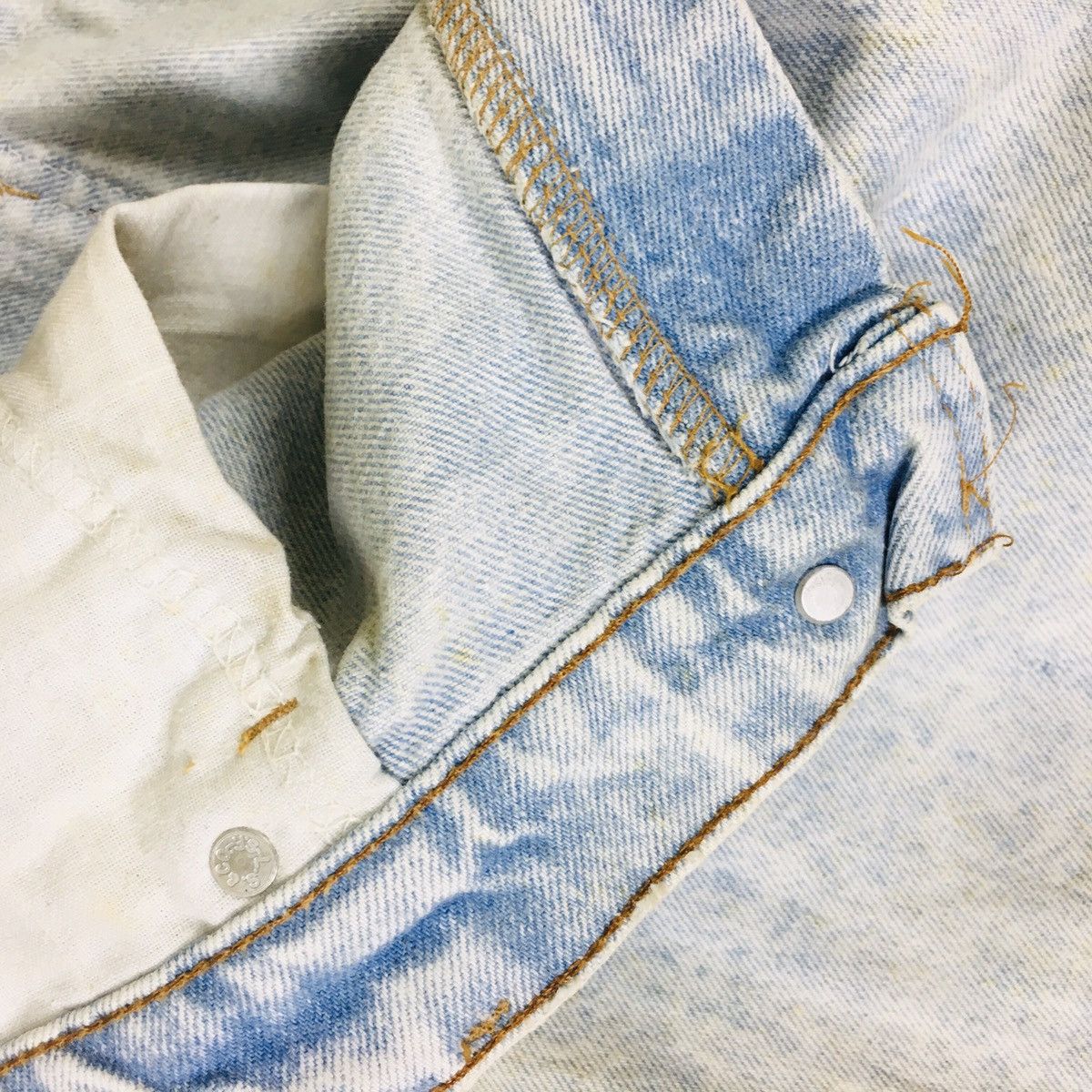 Levi's Vintage Acid Wash Levi’s 550 Orange Tab Made in USA Size US 34 / EU 50 - 10 Thumbnail