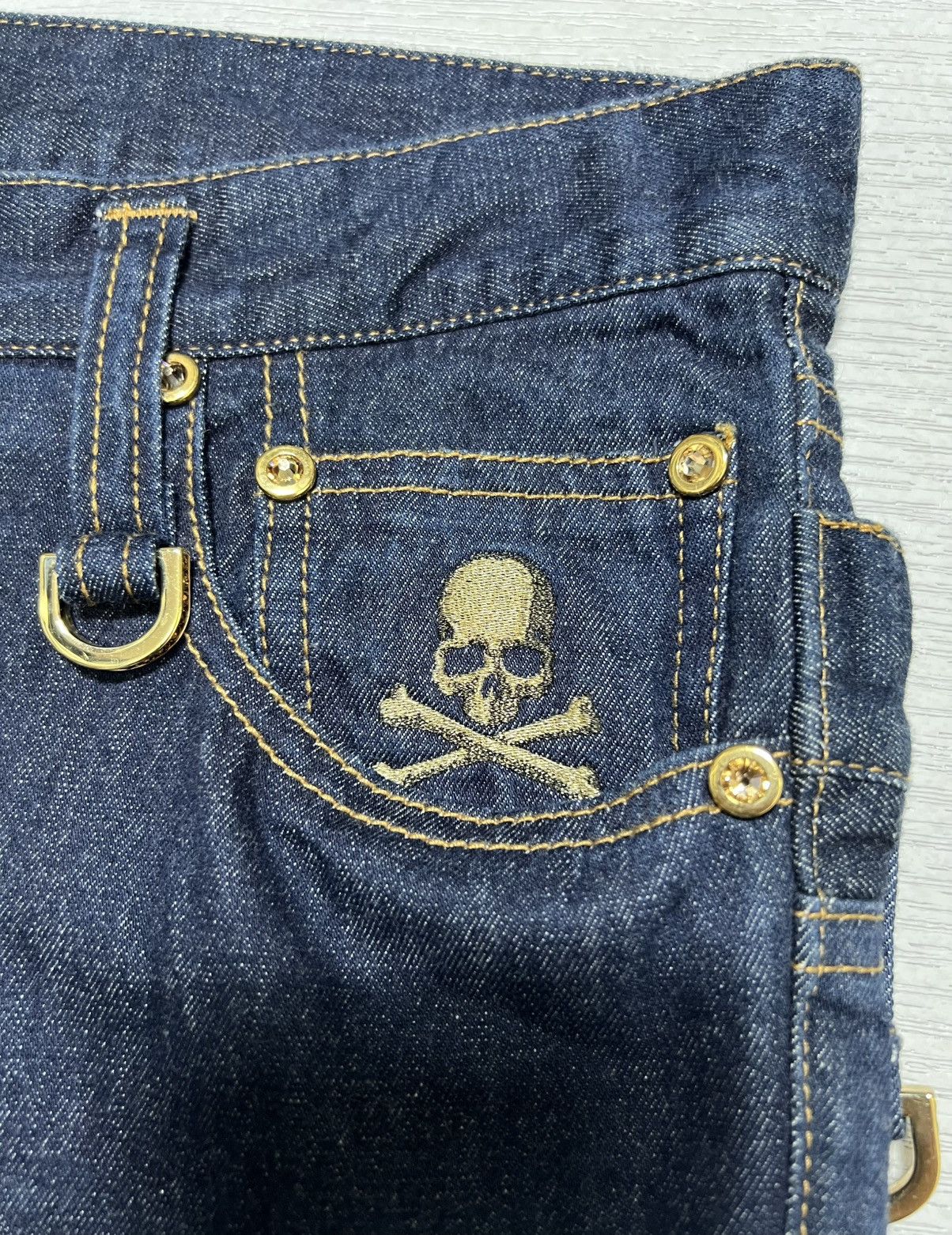 Mastermind Japan Mastermind Japan - “Dreaming" Slim Double Waisted Jeans Size US 30 / EU 46 - 8 Thumbnail
