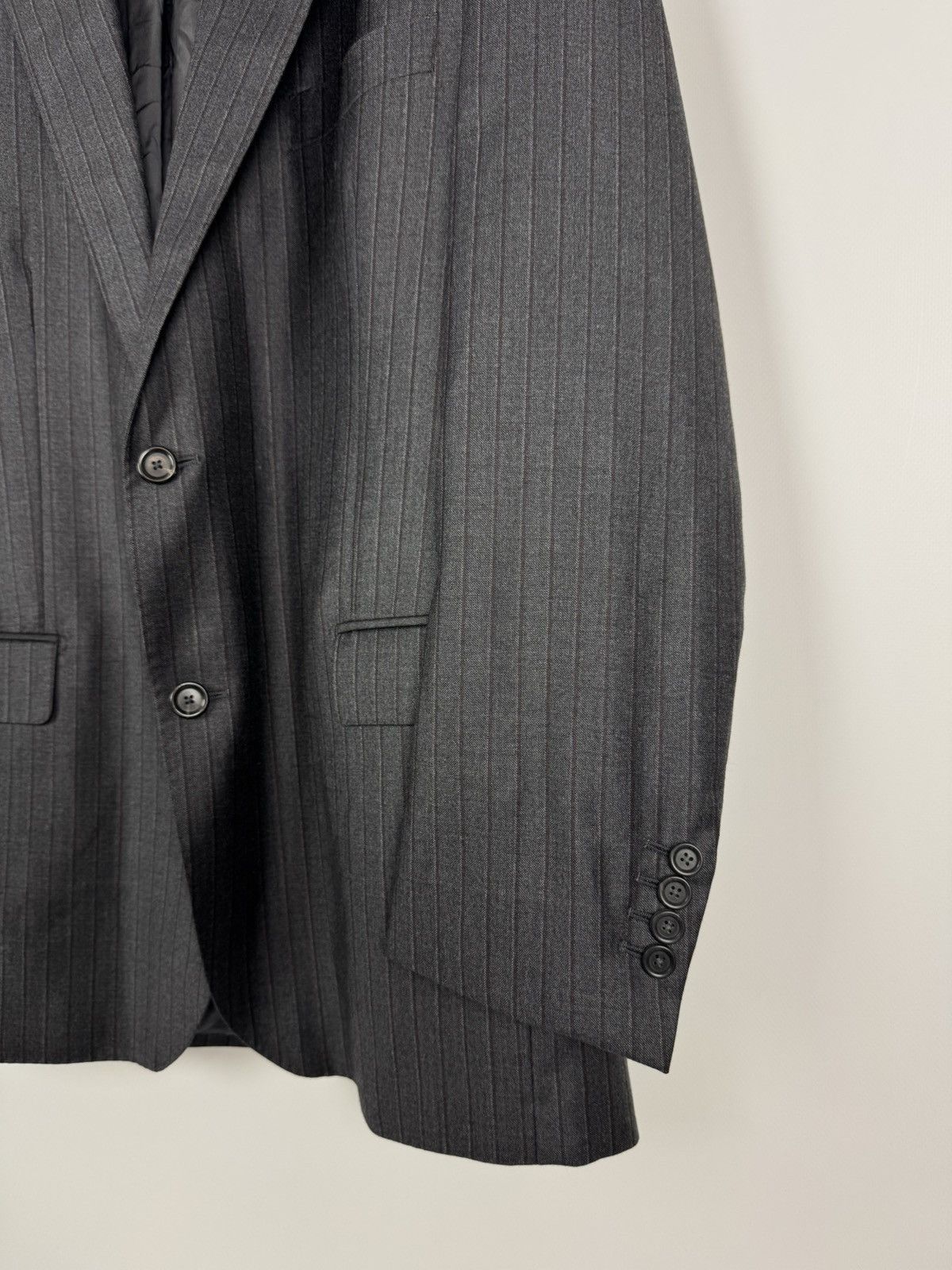 Pelikamo x Ing Loro Piana Striped Merino Wool Suit