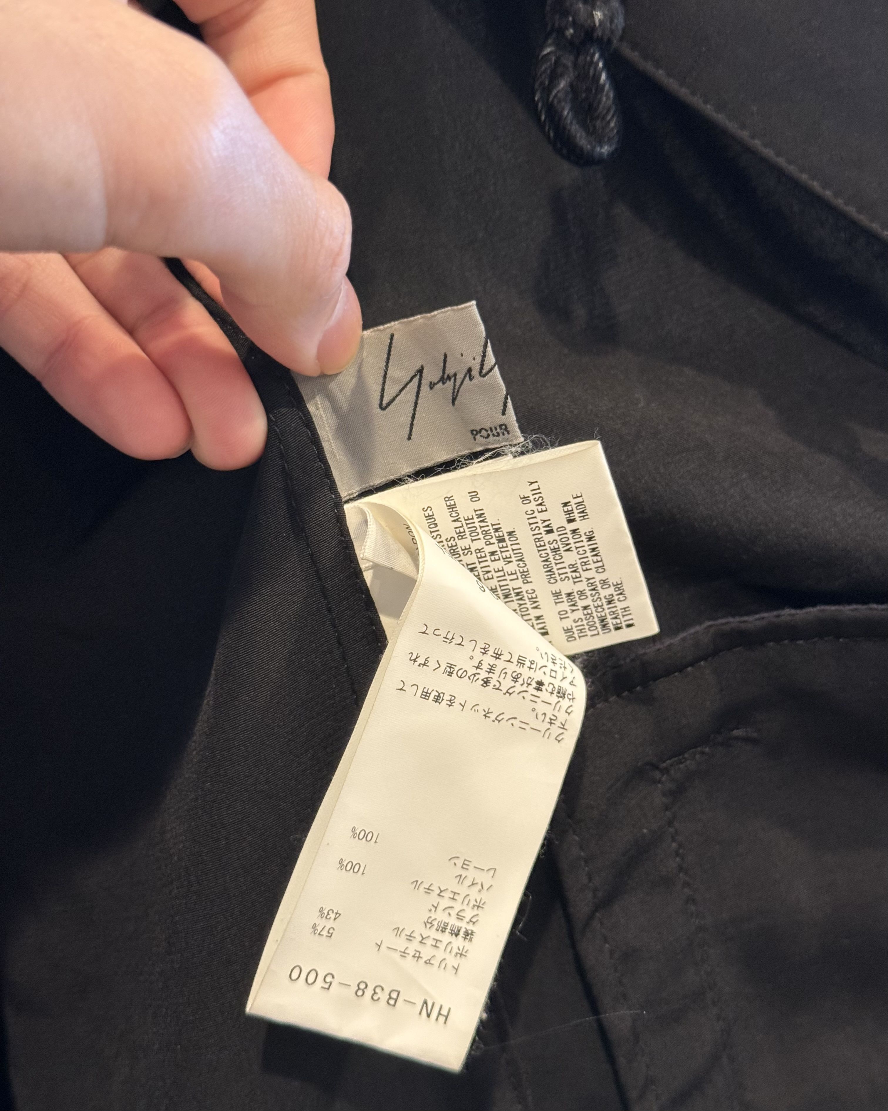 Yohji Yamamoto Yohji Yamamoto 20SS Long Shirt Size US M / EU 48-50 / 2 - 4 Thumbnail