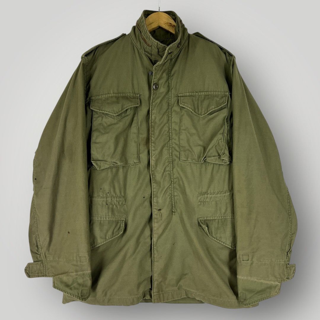 Alpha Industries 70s Alpha Industries M65 Field Jacket Us Army Made In Usa Size US S / EU 44-46 / 1 - 2 Thumbnail