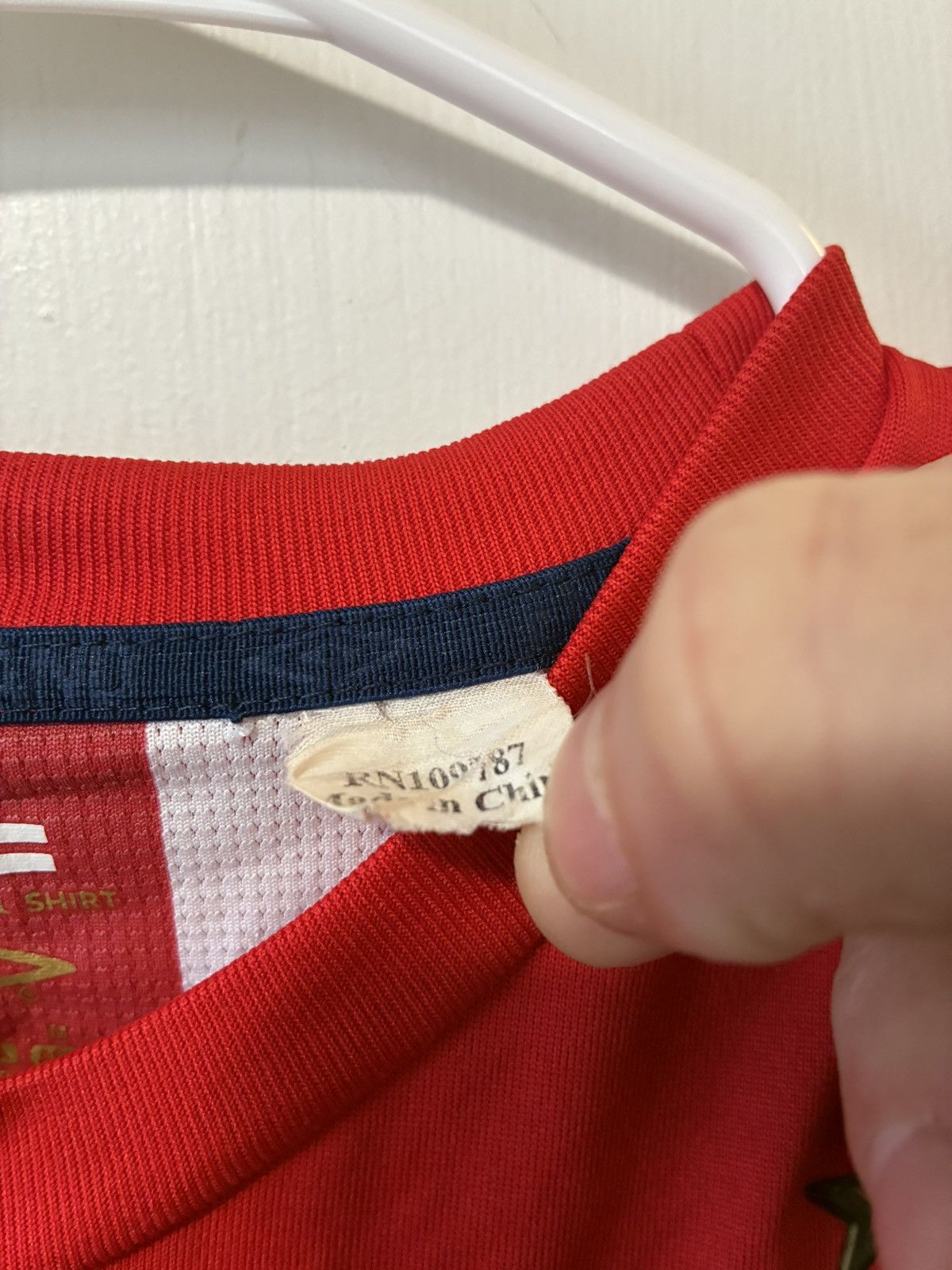 Umbro Umbro England NT Lampard 2006 World Cup soccer jersey kit Size US S / EU 44-46 / 1 - 5 Thumbnail