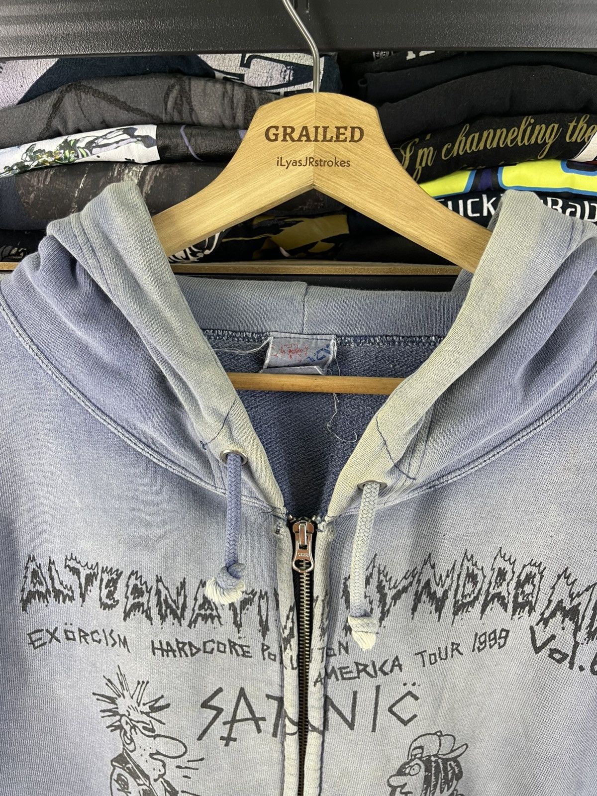 Band Tees vintage 90's Alternative Syndrome Exorcism Hardcore Tour Size US M / EU 48-50 / 2 - 20 Thumbnail