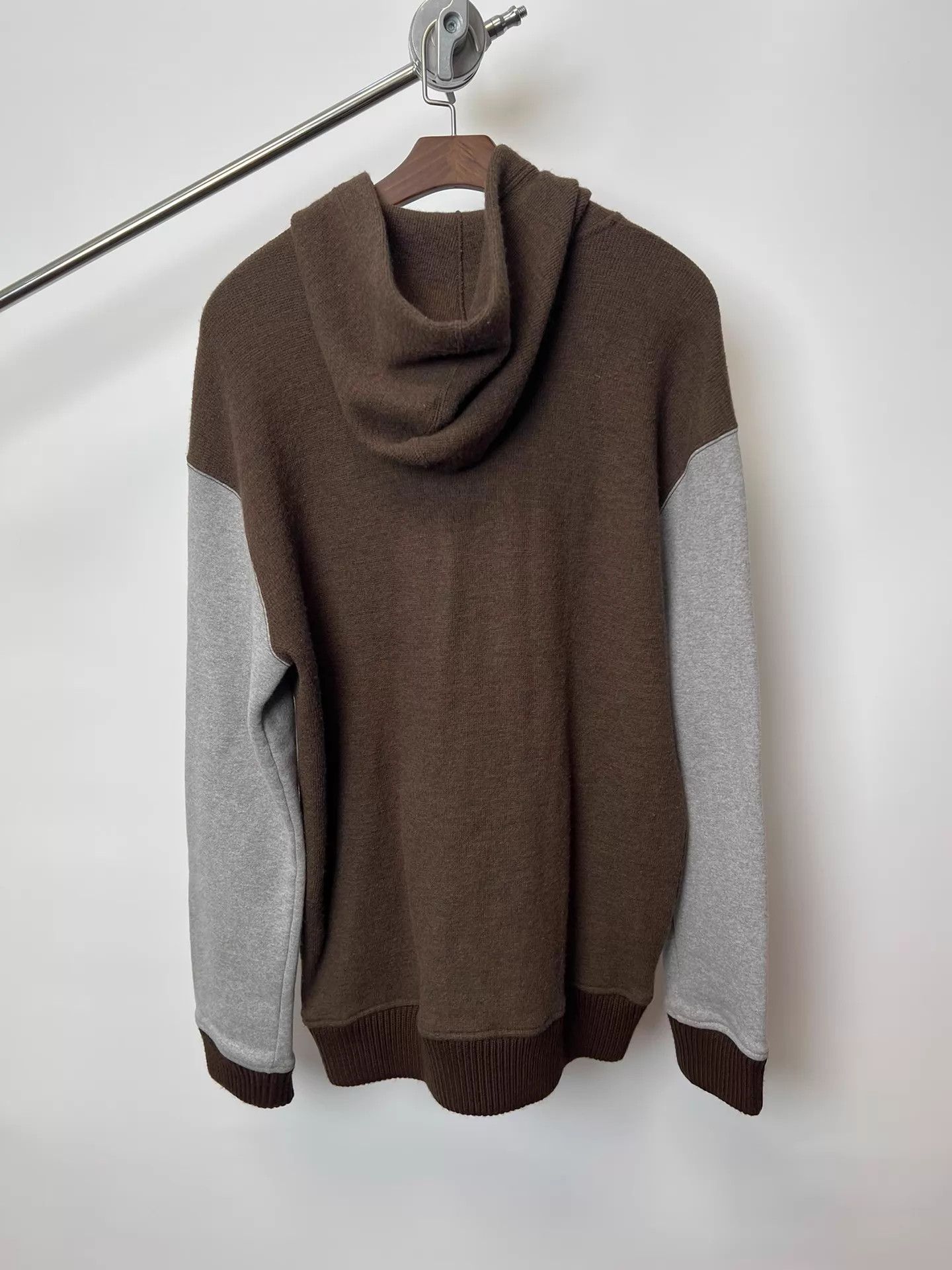 Comme des Garcons Comme des Garcons Multicolor Knit Sweater Zip-Up Hoodie L Size US L / EU 52-54 / 3 - 5 Thumbnail