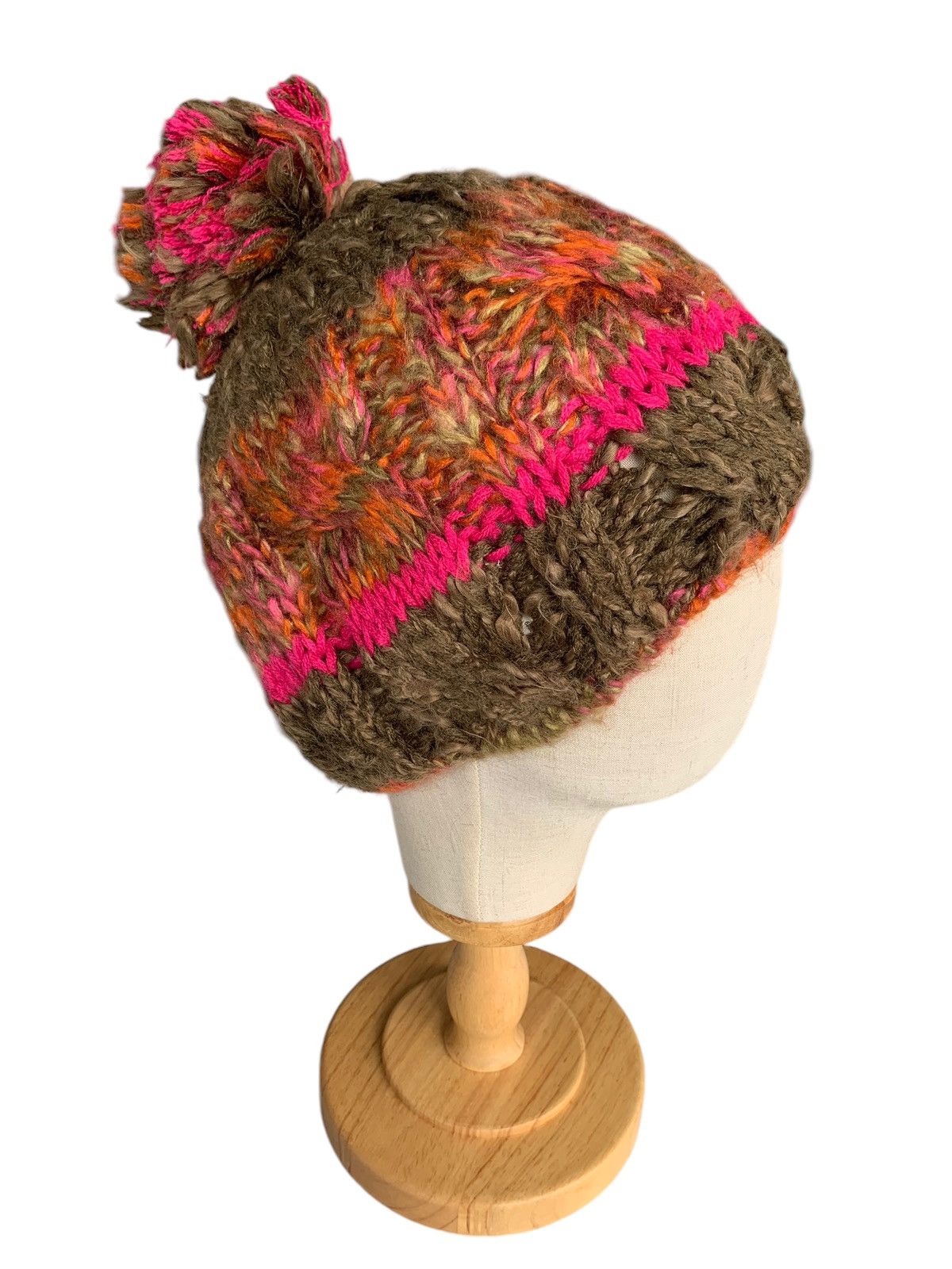Japanese Brand × Kapital × Vintage Titicaca Multicolour Crochet Knit Beanie Hats Size ONE SIZE - 1 Thumbnail