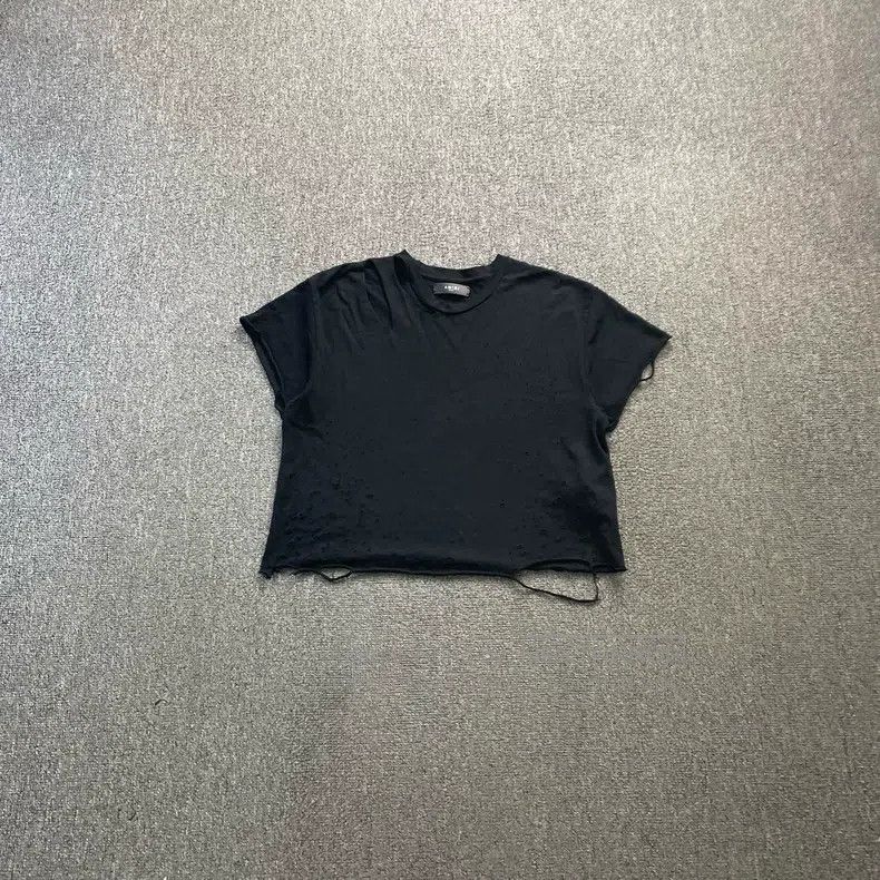 Amiri Amiri Size S Black Destroyer T-shirt Size US S / EU 44-46 / 1 - 1 Thumbnail