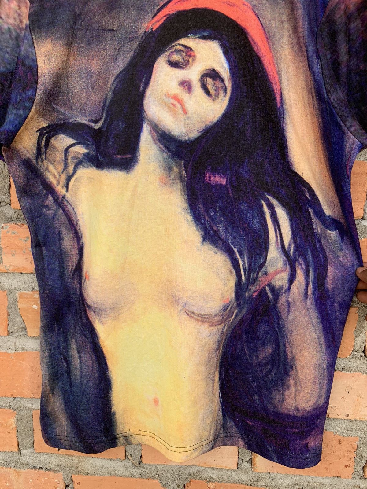 Art Comes First Vintage Madonna uncensored “Love and Pain” by Edward munch Size US M / EU 48-50 / 2 - 12 Thumbnail