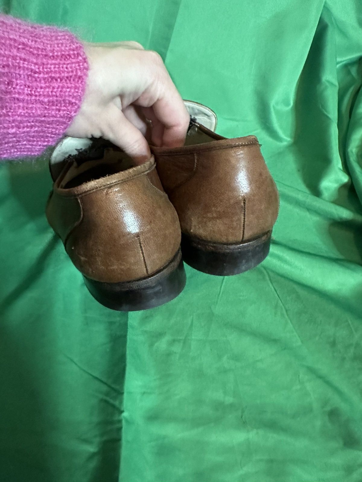 Florsheim IMPERIAL brown leather horsebit moc toe loafers Size US 9 / EU 42 - 6 Thumbnail