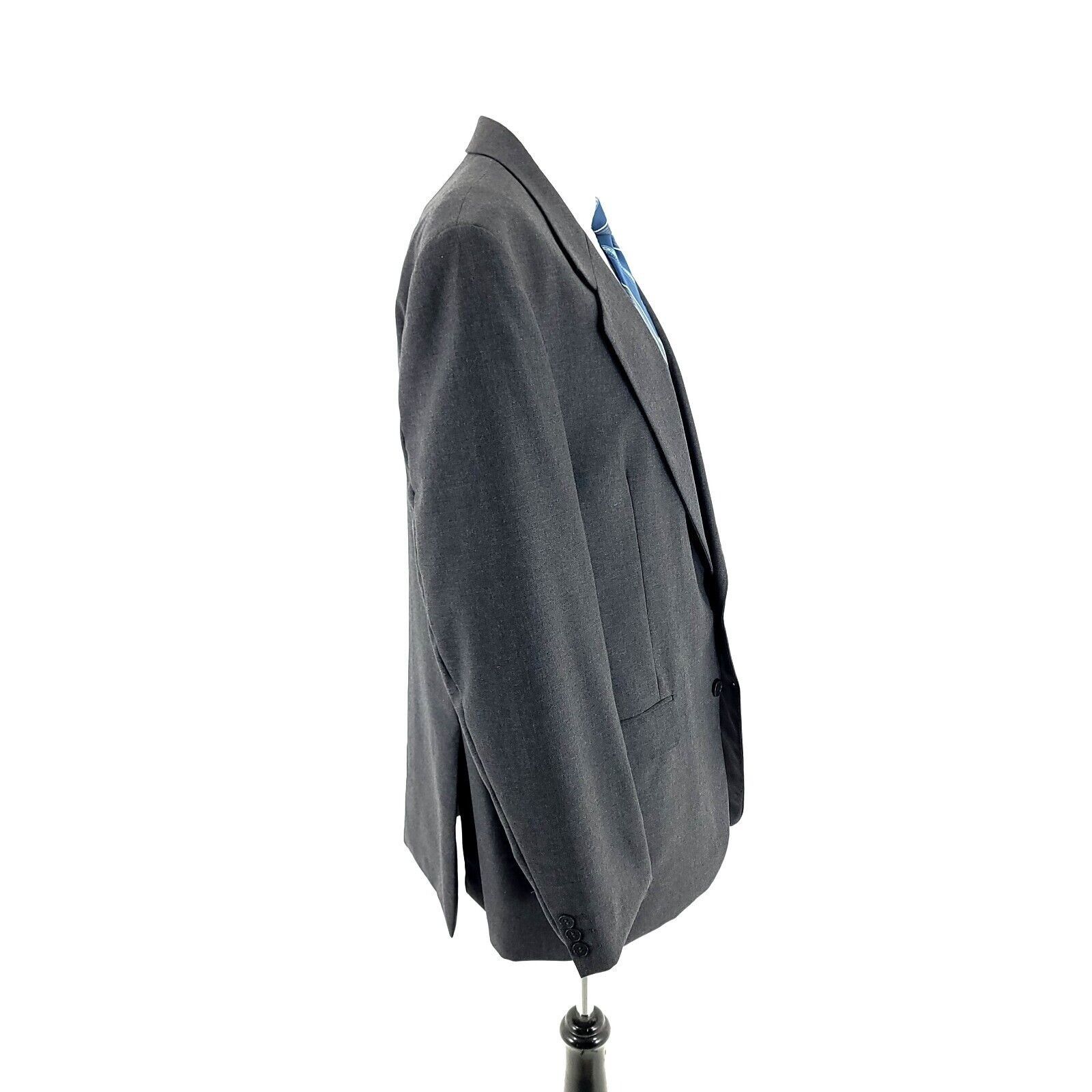 Savile Row DAMAGED Alexandre London Of England Savile Row Wool 2 Button Size 44L - 8 Thumbnail