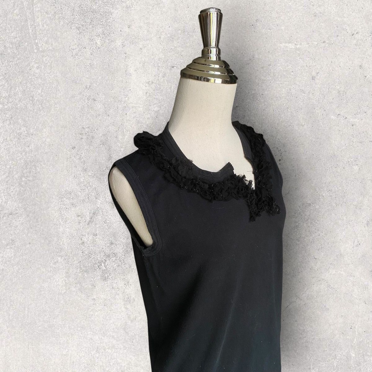Comme des Garcons Vintage SS00 Neck Frill Sleeveless Size M / US 6-8 / IT 42-44 - 2 Thumbnail