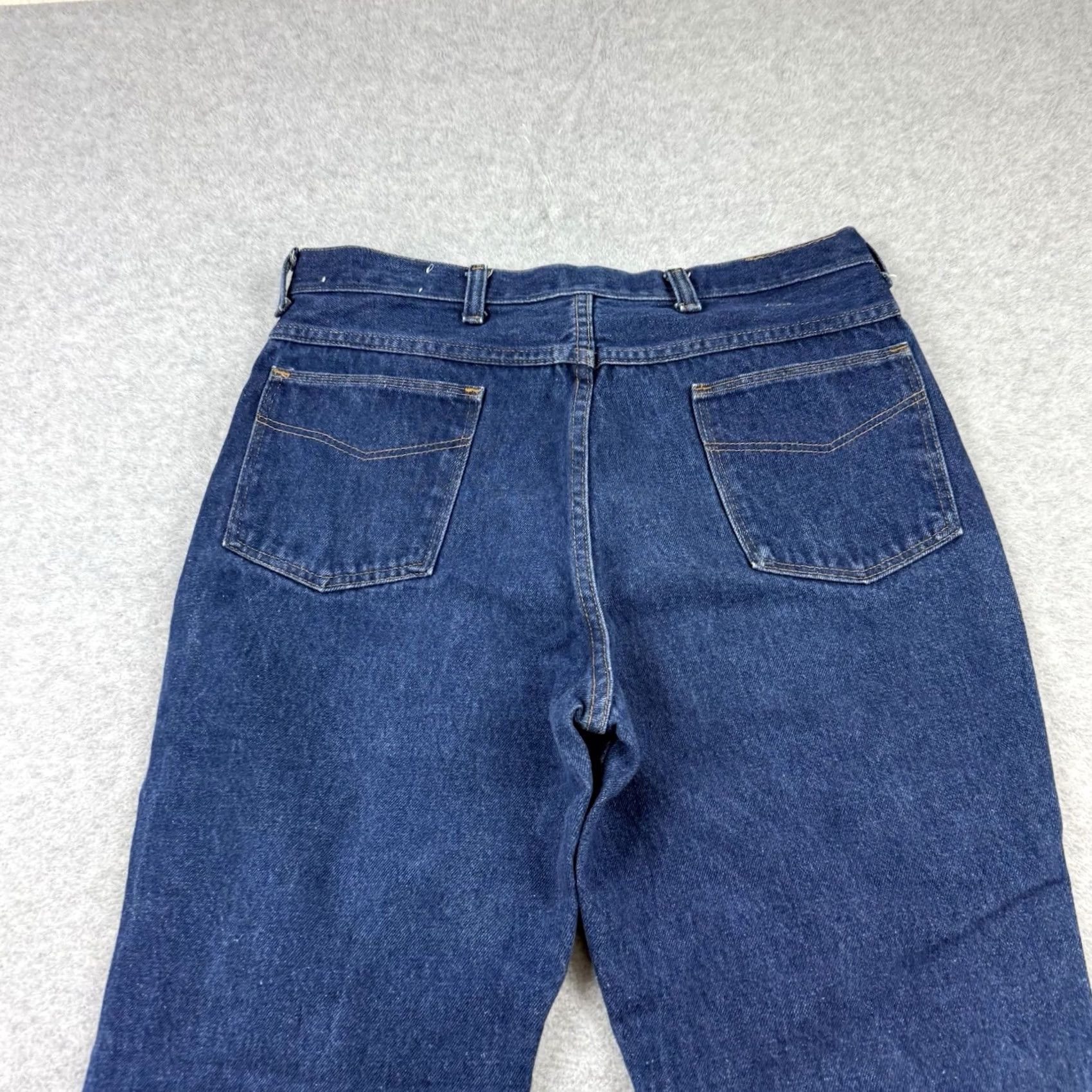 Denime VINTAGE Sheplers Jeans 34x30 Blue Denim Bootcut Cowboy 70s USA Mens Size US 34 / EU 50 - 3 Thumbnail