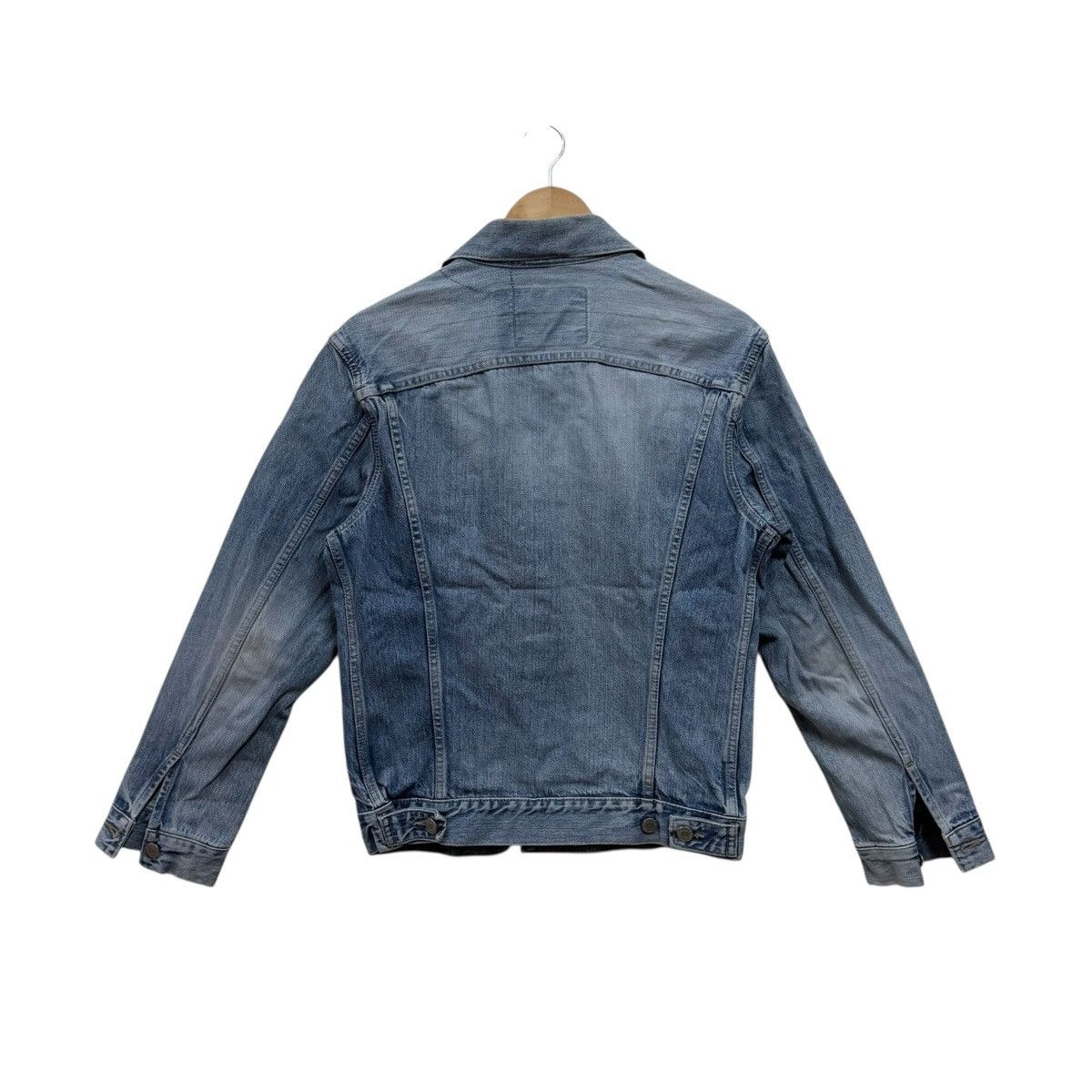 HOLLYWOOD RANCH MARKET Vintage 90s Hollywood Ranch Market Denim Jacket Distressed Size US M / EU 48-50 / 2 - 2 Thumbnail