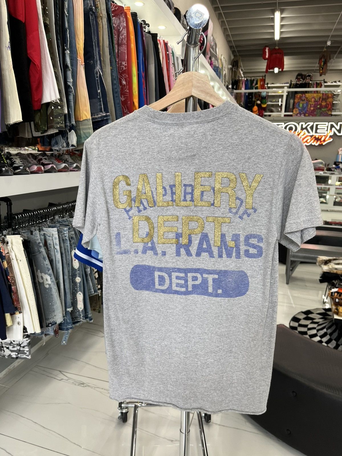Gallery Dept. Gallery Dept x LA Rams Vintage Tee Size US S / EU 44-46 / 1 - 2 Thumbnail