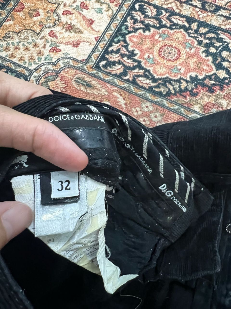 Dolce & Gabbana D&G Power Corduroy Pants Size US 33 - 19 Thumbnail