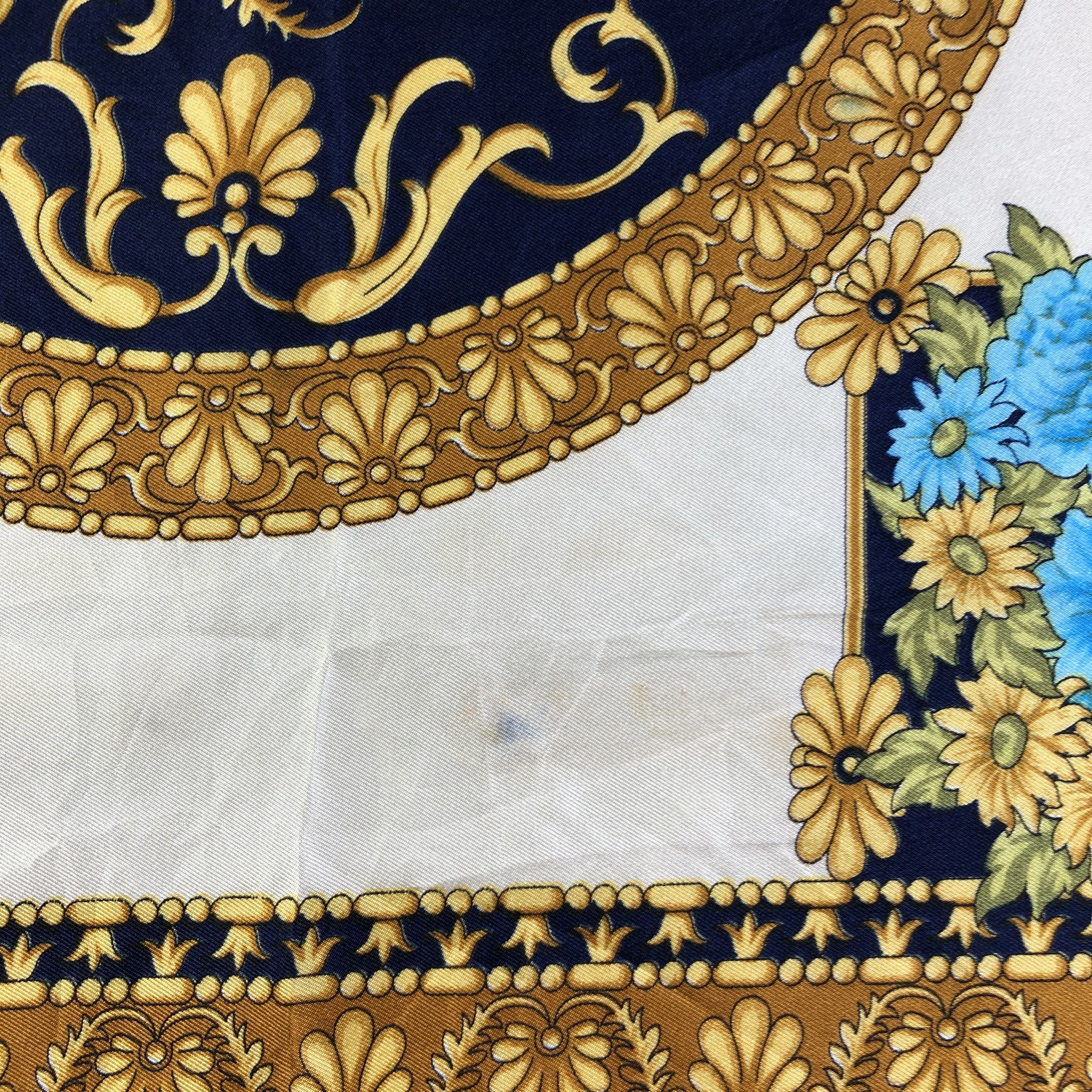 Vintage Vintage Silk Scarf Size ONE SIZE - 7 Thumbnail