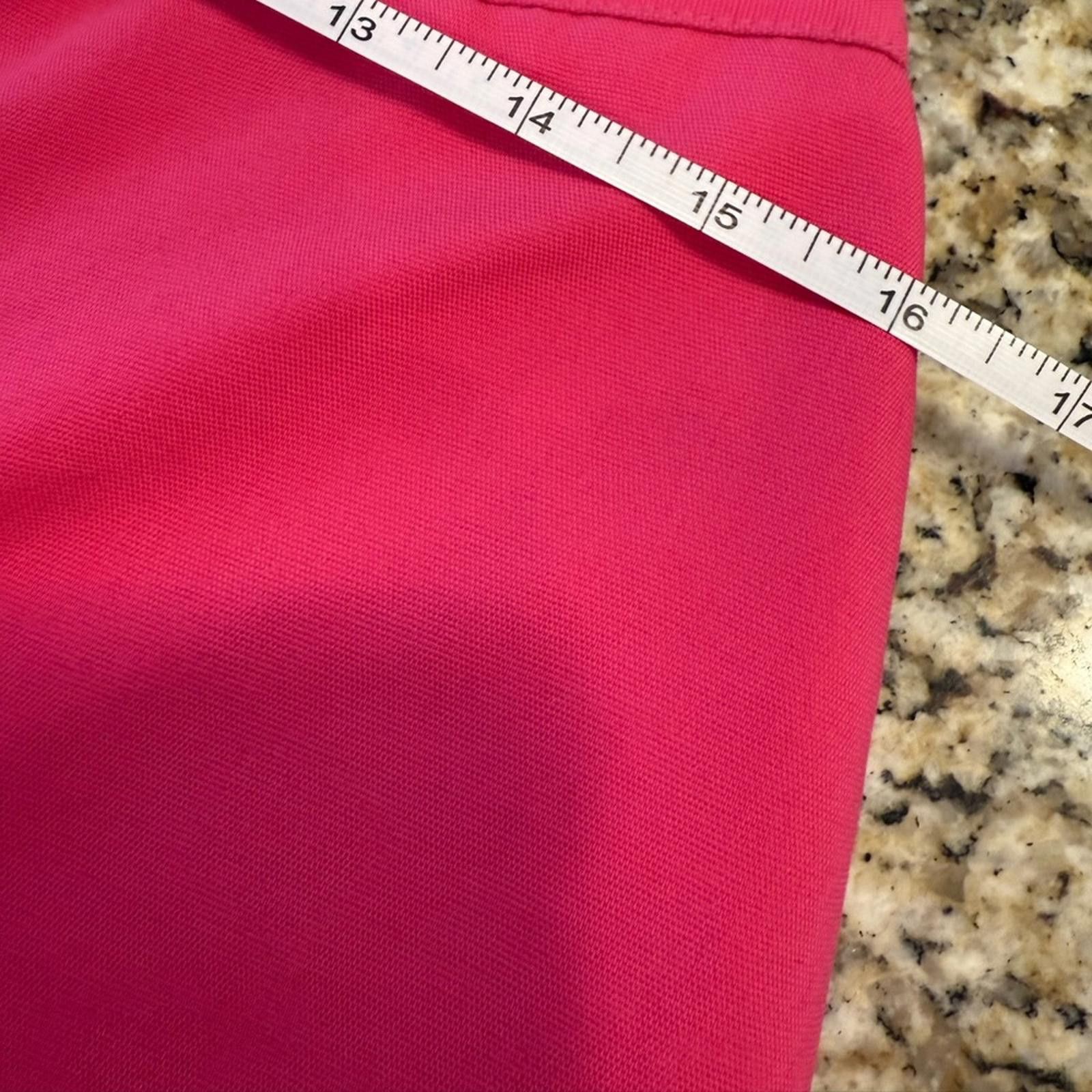Other Alfred Dunner Petite crop pants pink elastic waist SZ 14P Size 36" / US 14 / IT 50 - 6 Thumbnail