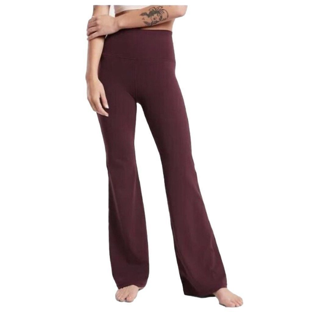 Athleta Athleta Women's Elation Flare Pant Spiced Cabernet Size XS Size 26" / US 2 / IT 38 - 2 Thumbnail