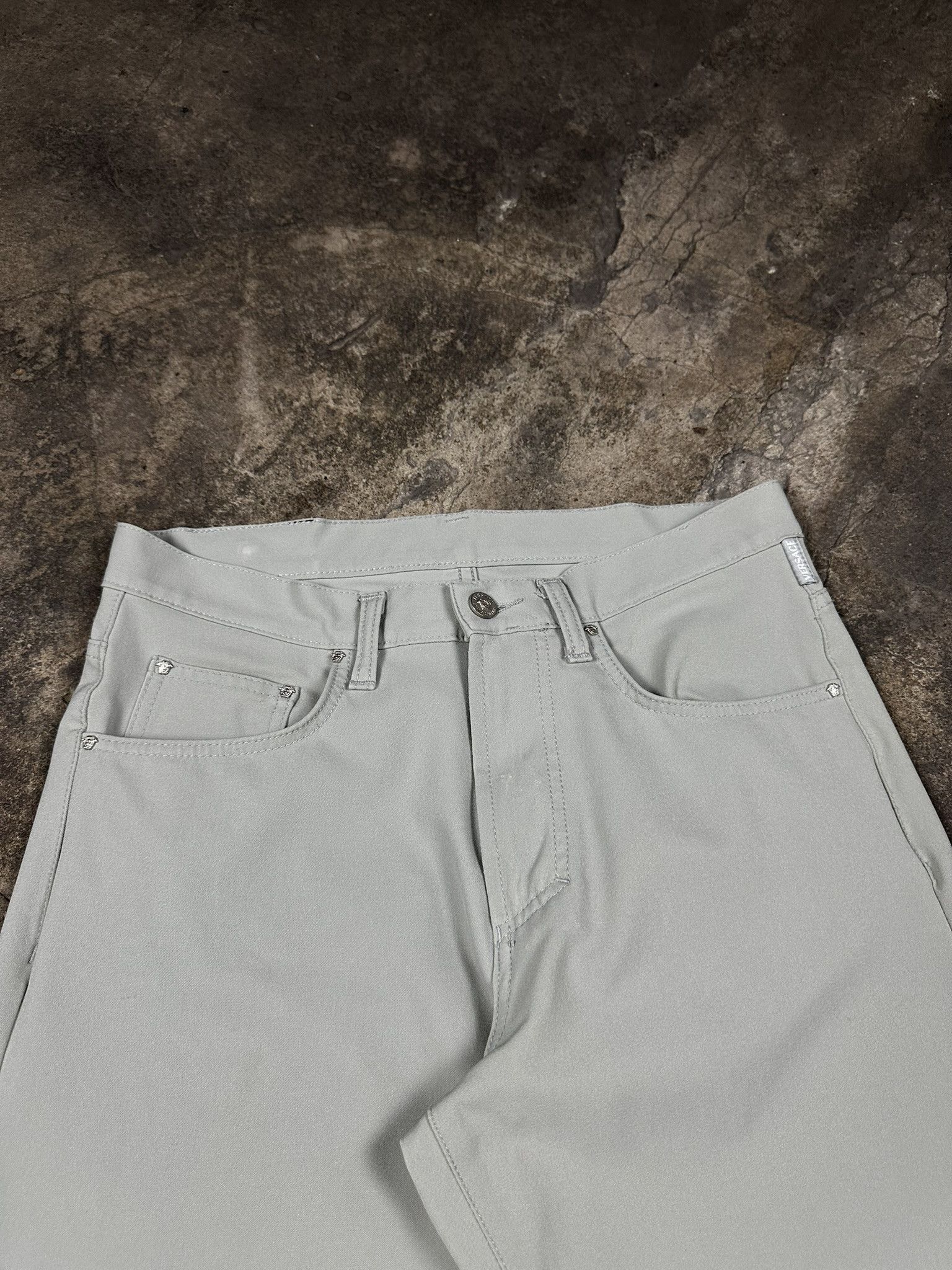 Versace Vintage Versace Casual Chino Pants Size US 31 - 3 Thumbnail