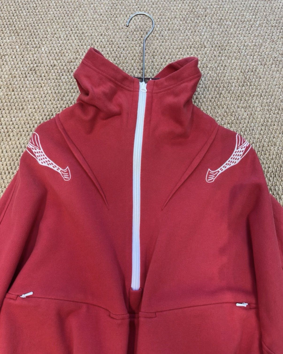 Kiko Kostadinov Kiko Kostadinov 00092020 Embroidered Half-Zip Top K23 Size US S / EU 44-46 / 1 - 4 Thumbnail