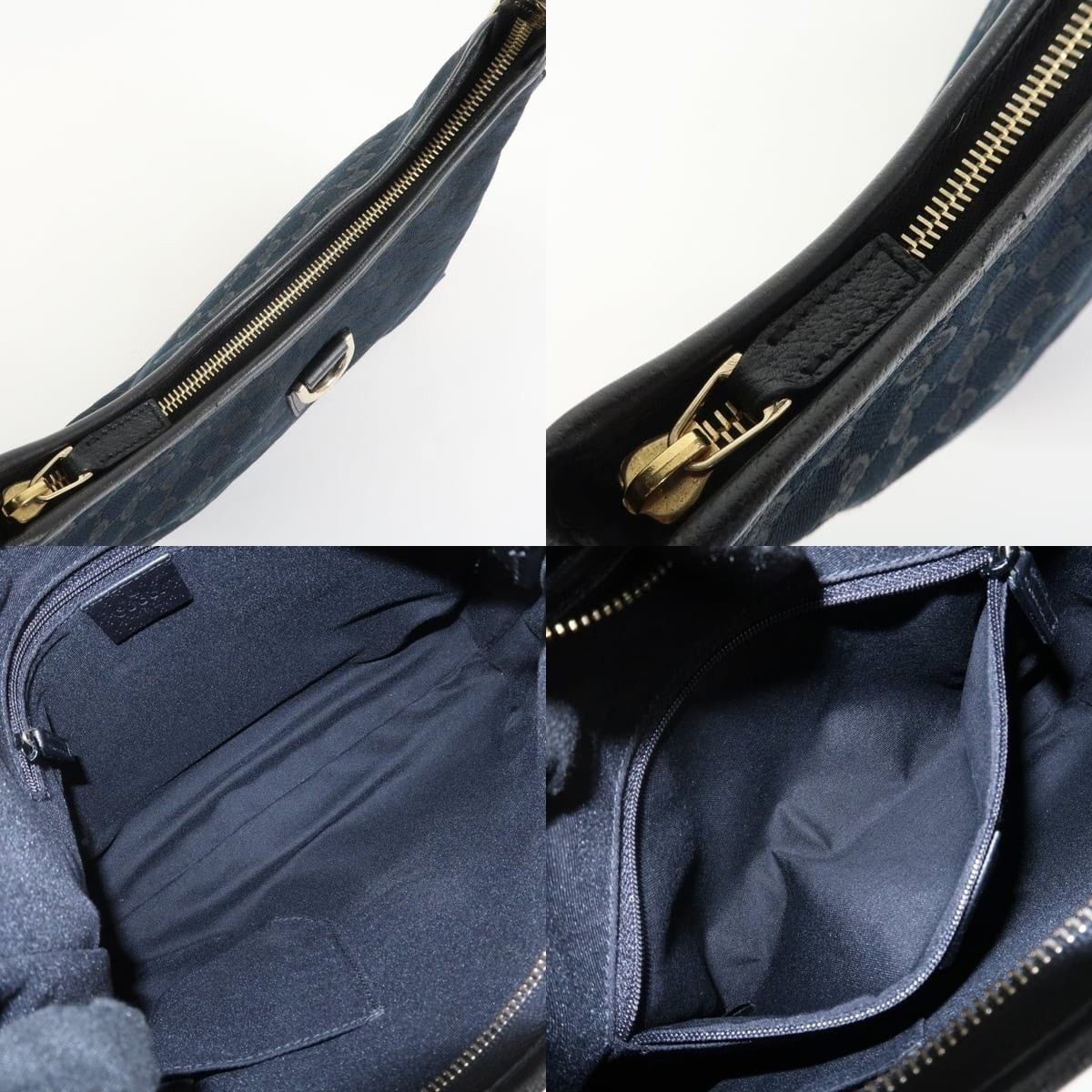 Gucci Gucci Abbey GG Canvas Shoulder Bag Black Size ONE SIZE - 7 Thumbnail