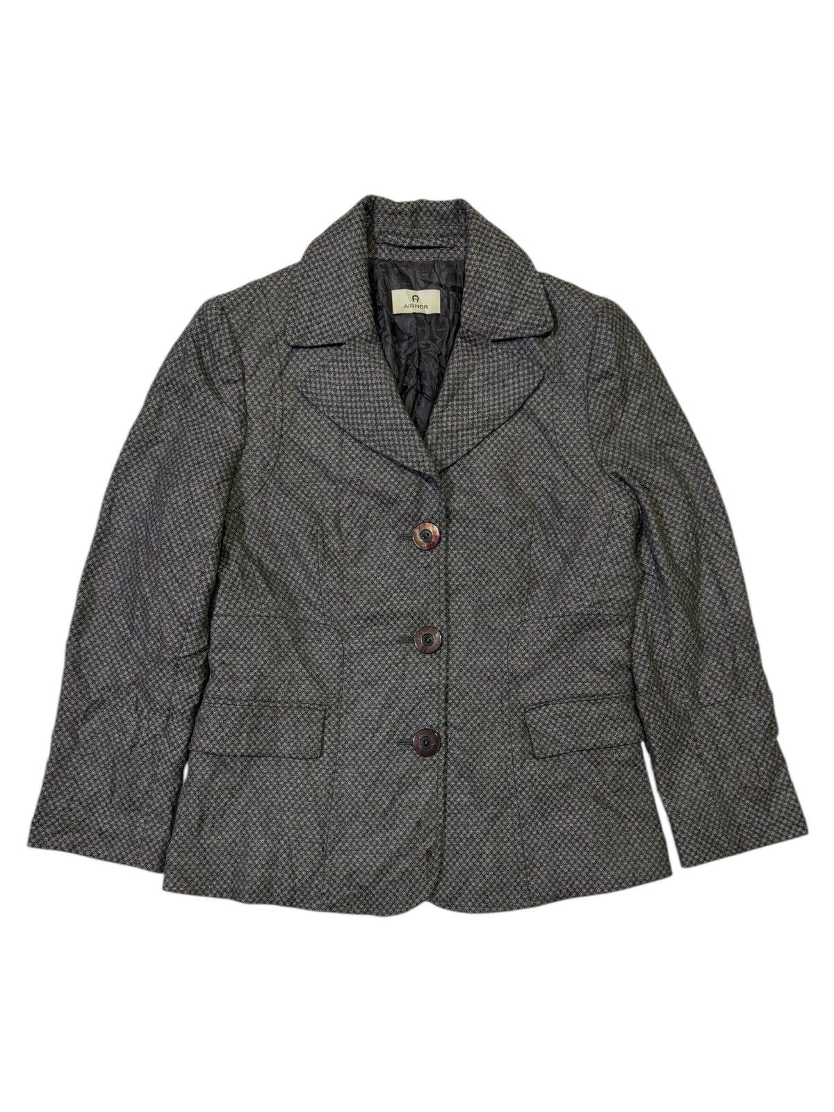 Aigner VERY RARE VINTAGE JACKET BLAZERS BLOUSES AIGNER Size M / US 6-8 / IT 42-44 - 1 Thumbnail