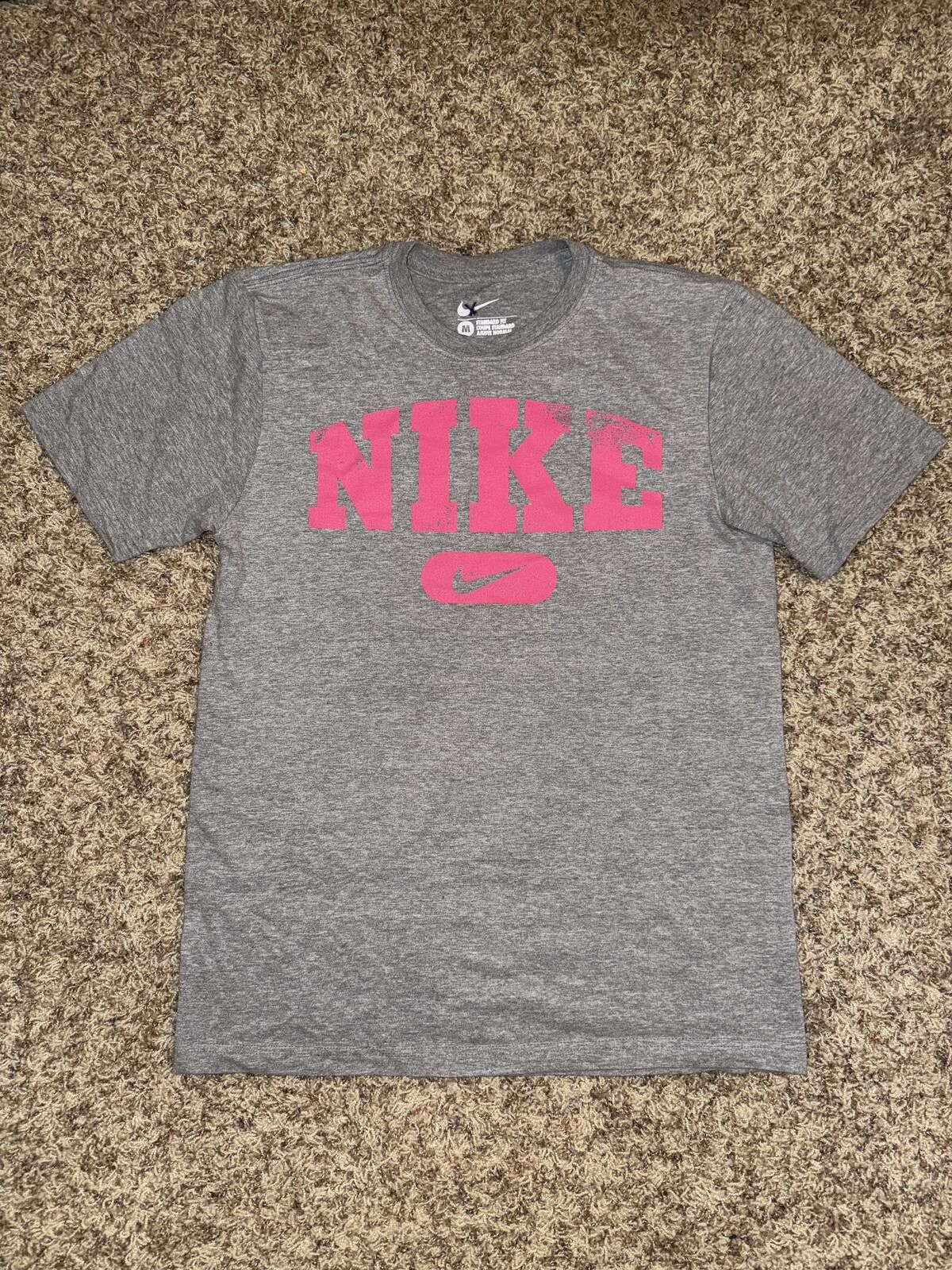 Nike Vintaged Nike Men’s Vintage Logo Abstract T-Shirt 2012 Size US M / EU 48-50 / 2 - 1 Thumbnail