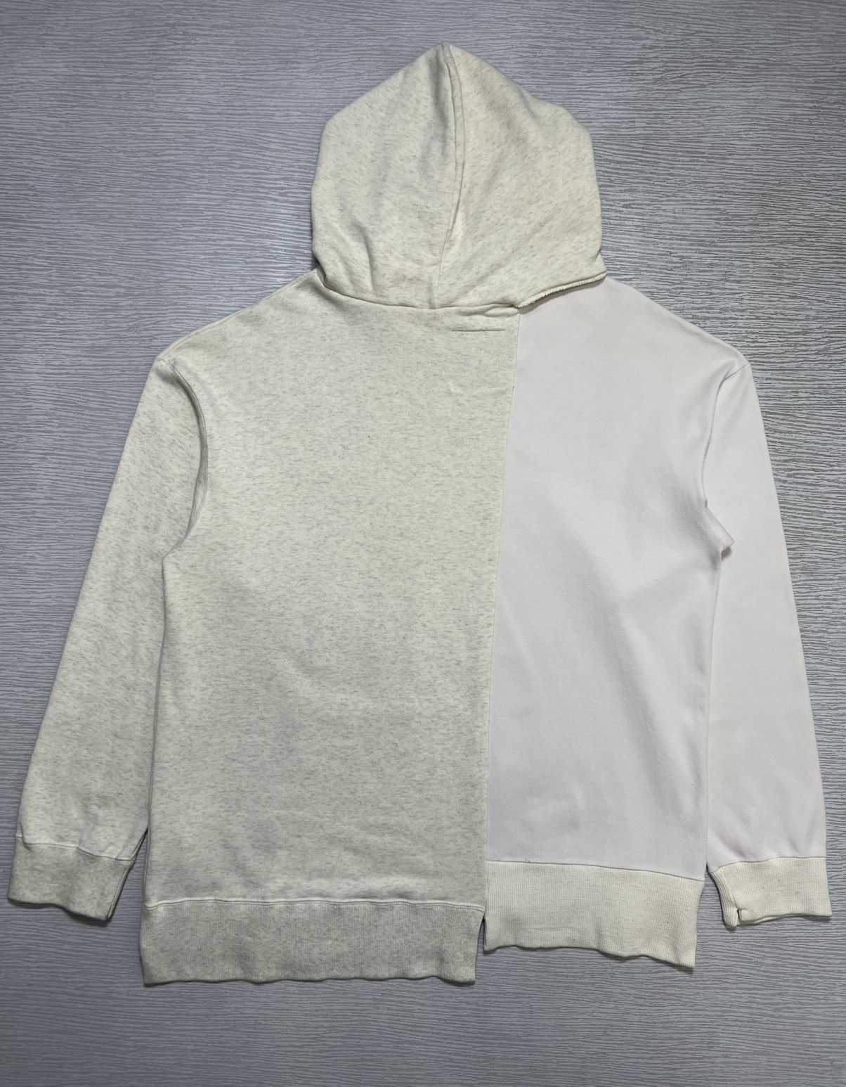 Maison MIHARA YASUHIRO MMY - Oversized Combined Pullover Hooded Sweatshirt Size US S / EU 44-46 / 1 - 3 Thumbnail