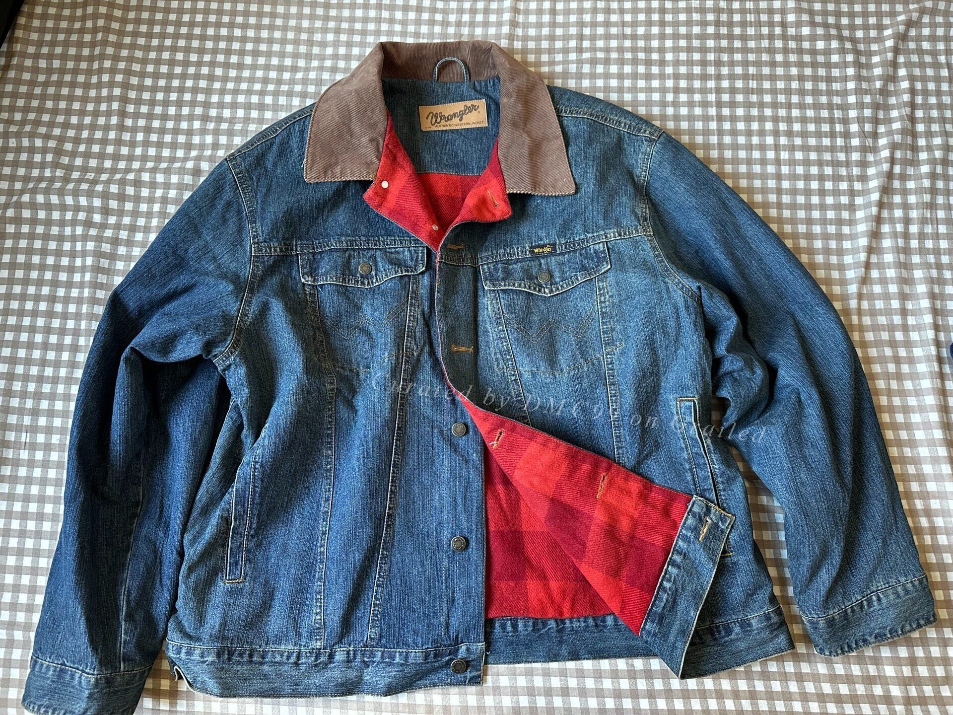 Wrangler Wrangler US Heavy Denim Jacket Size US XL / EU 56 / 4 - 1 Thumbnail