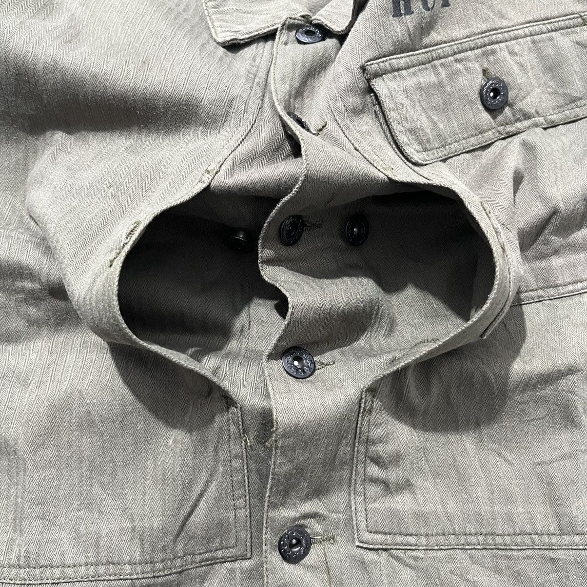 Huf Huf x Spam p-44 herringbone jacket outer Size US L / EU 52-54 / 3 - 3 Thumbnail