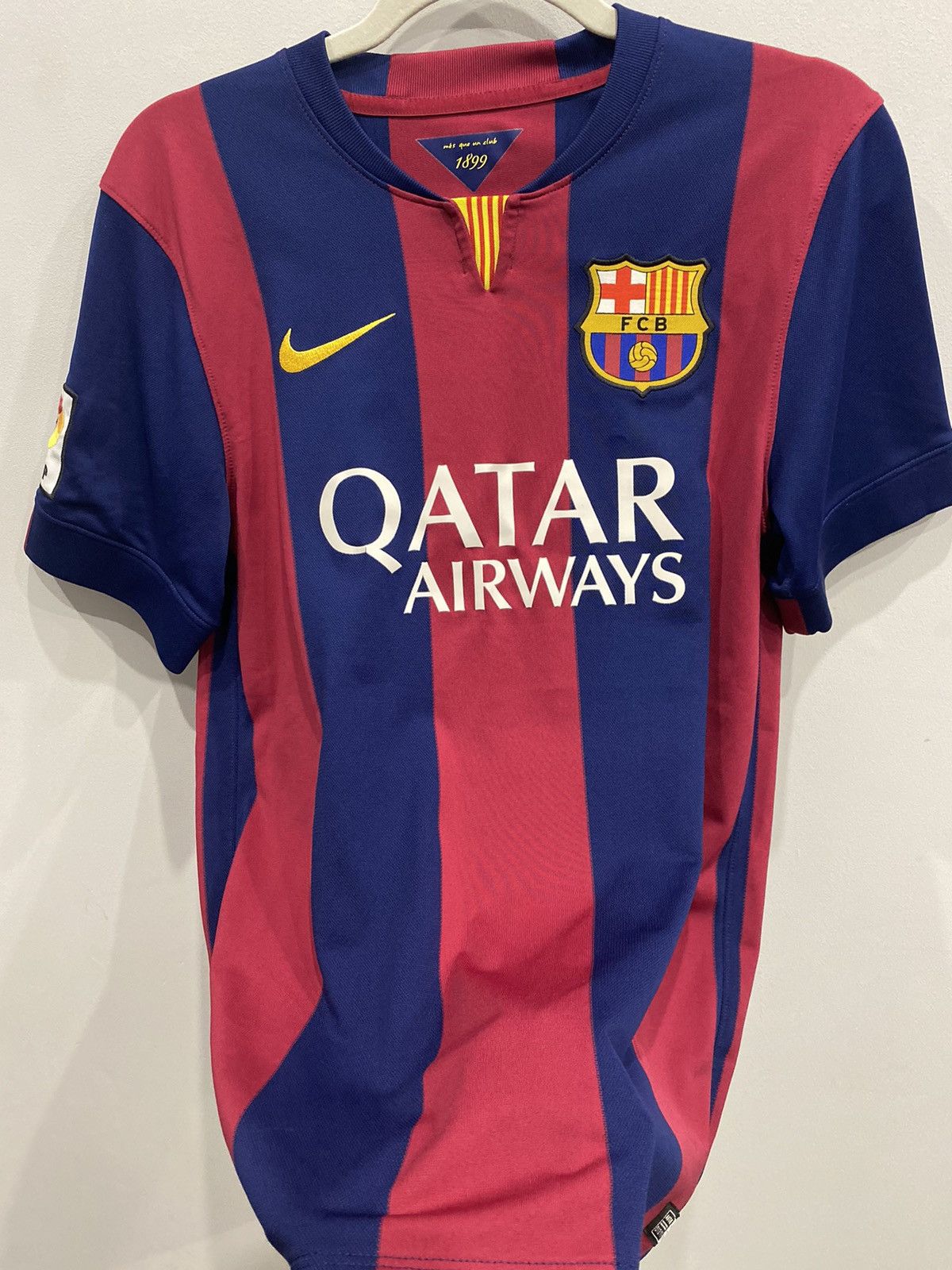 Nike Vintage Nike Barcelona 2014 Jersey Size US S / EU 44-46 / 1 - 2 Thumbnail