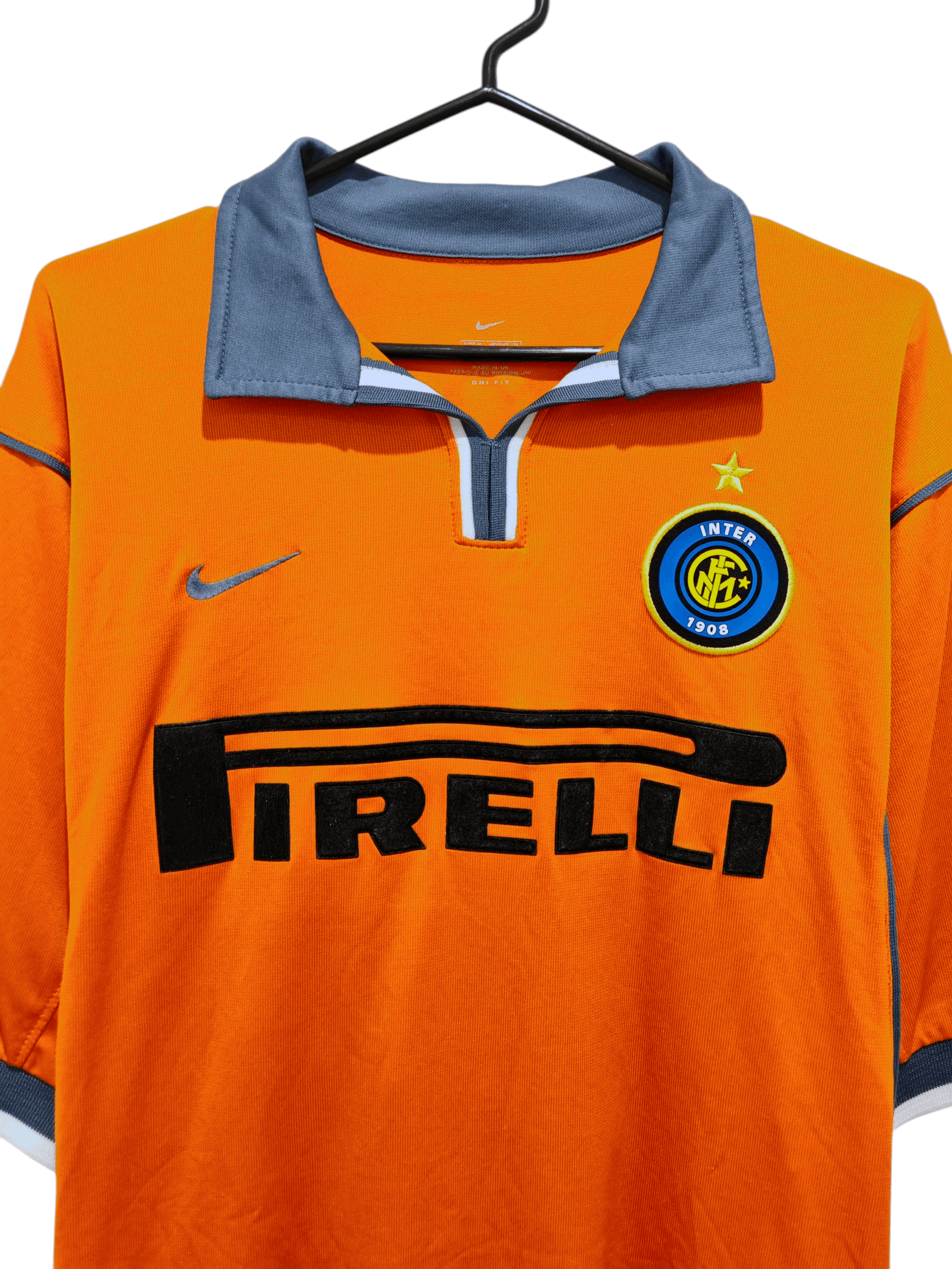 Nike 🇮🇹 Inter​ Milan​ Third​ Kit​ 2000-2001​s Size US M / EU 48-50 / 2 - 3 Thumbnail