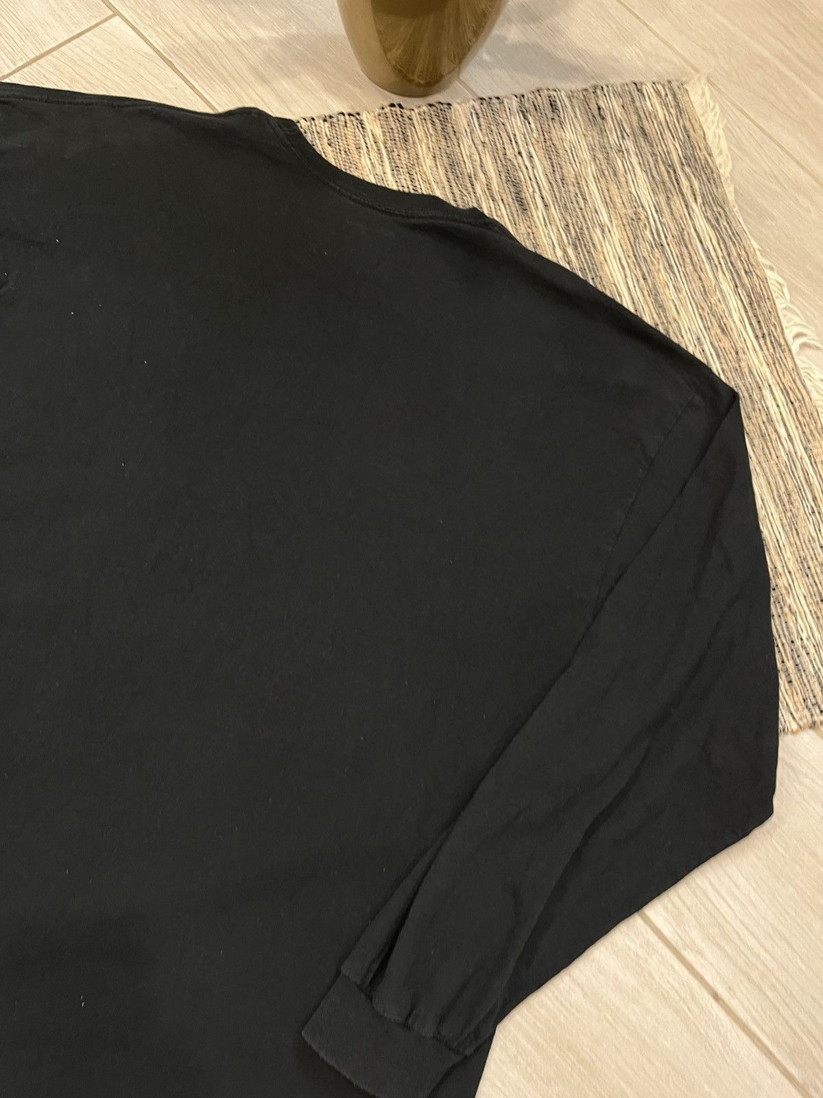 Champion × Vintage Vintage Champion Longsleeve Tshirt Black Oversize blank Size US XXL / EU 58 / 5 - 13 Thumbnail
