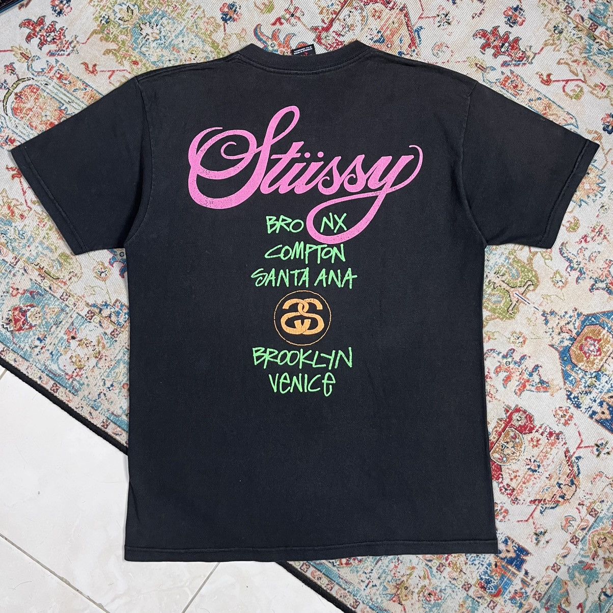 Stussy 🔥2000s🔥Tshirt Stussy Tour local color Size US M / EU 48-50 / 2 - 6 Thumbnail