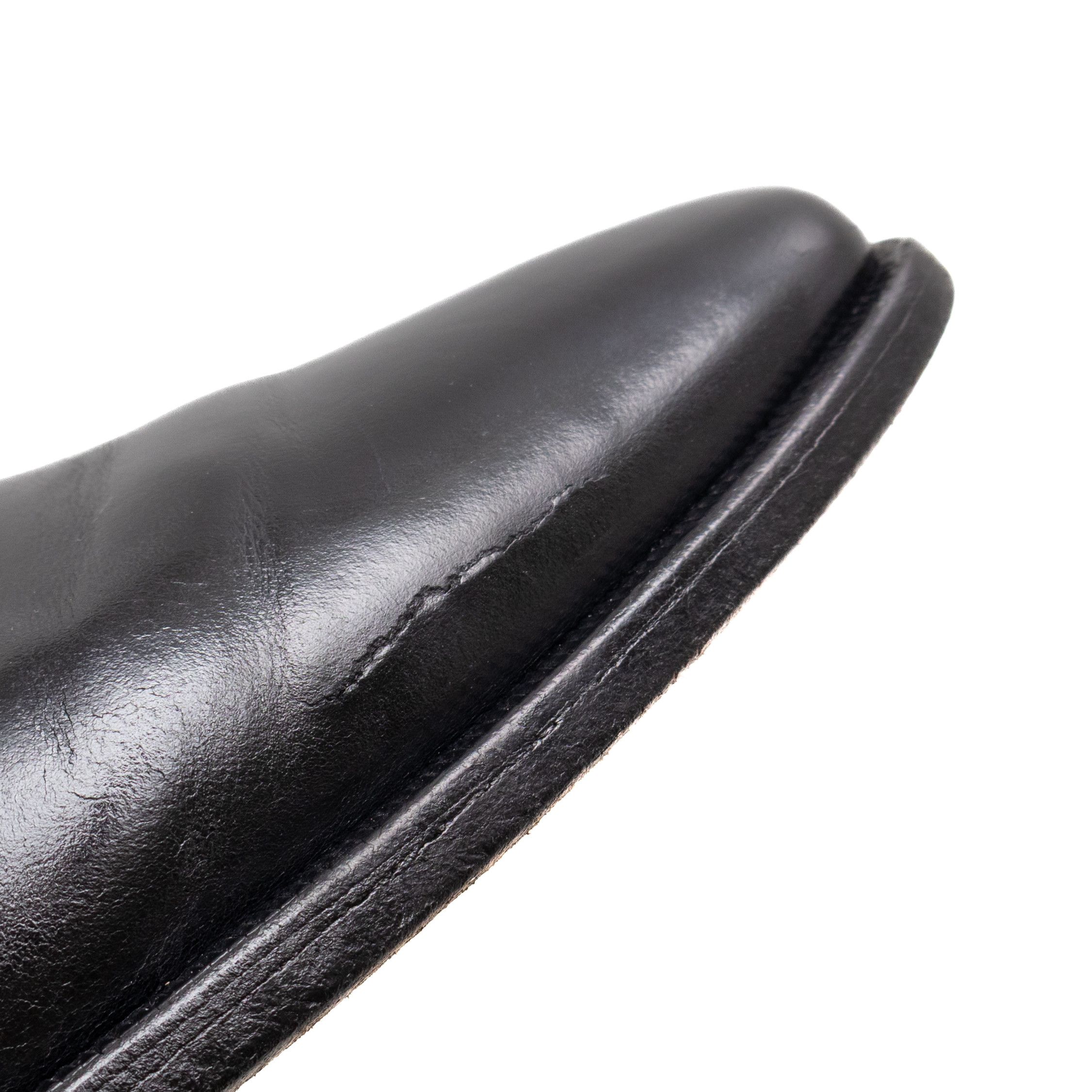 Dolce & Gabbana Dolce & Gabbana Men’s Black Leather Oxford Dress Shoes US 9 Size US 9 / EU 42 - 11 Thumbnail
