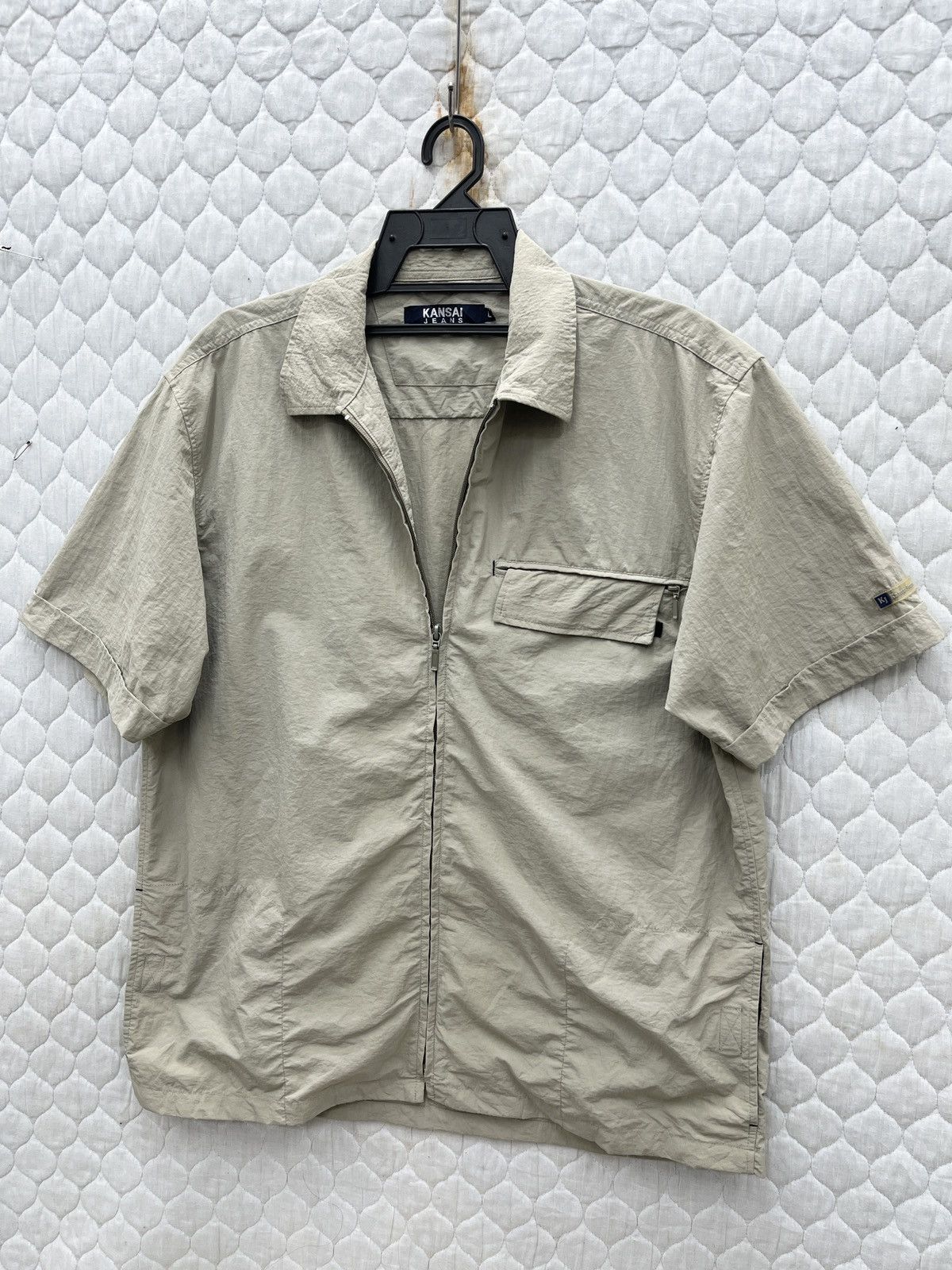 Kansai Yamamoto 🔥🔥🔥ARCHIVE KANSAI JEANS ZIPPER SHIRTS Size US L / EU 52-54 / 3 - 3 Thumbnail