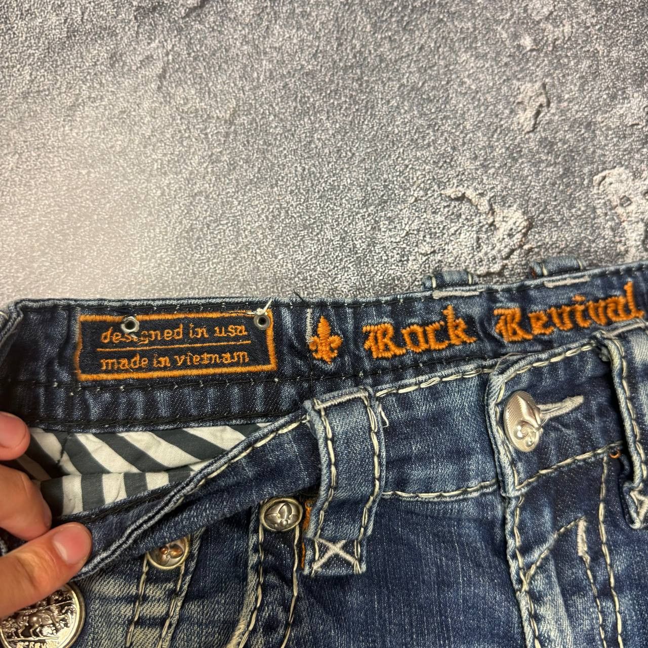 Rock Revival Rock Revival Denim 34’ (Jaser Straight) True religion Size US 34 / EU 50 - 4 Thumbnail