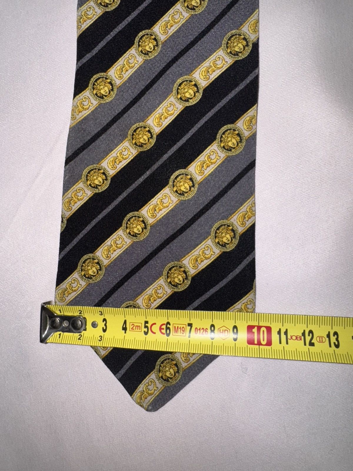 Japanese Brand × Versace × Vintage Gianni Versace Classic Style Neck Tie Vintage 90s Size ONE SIZE - 11 Thumbnail
