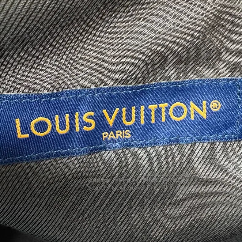Louis Vuitton Louis Vuitton SS25 embossed full logo jeans Size US 34 / EU 50 - 6 Thumbnail