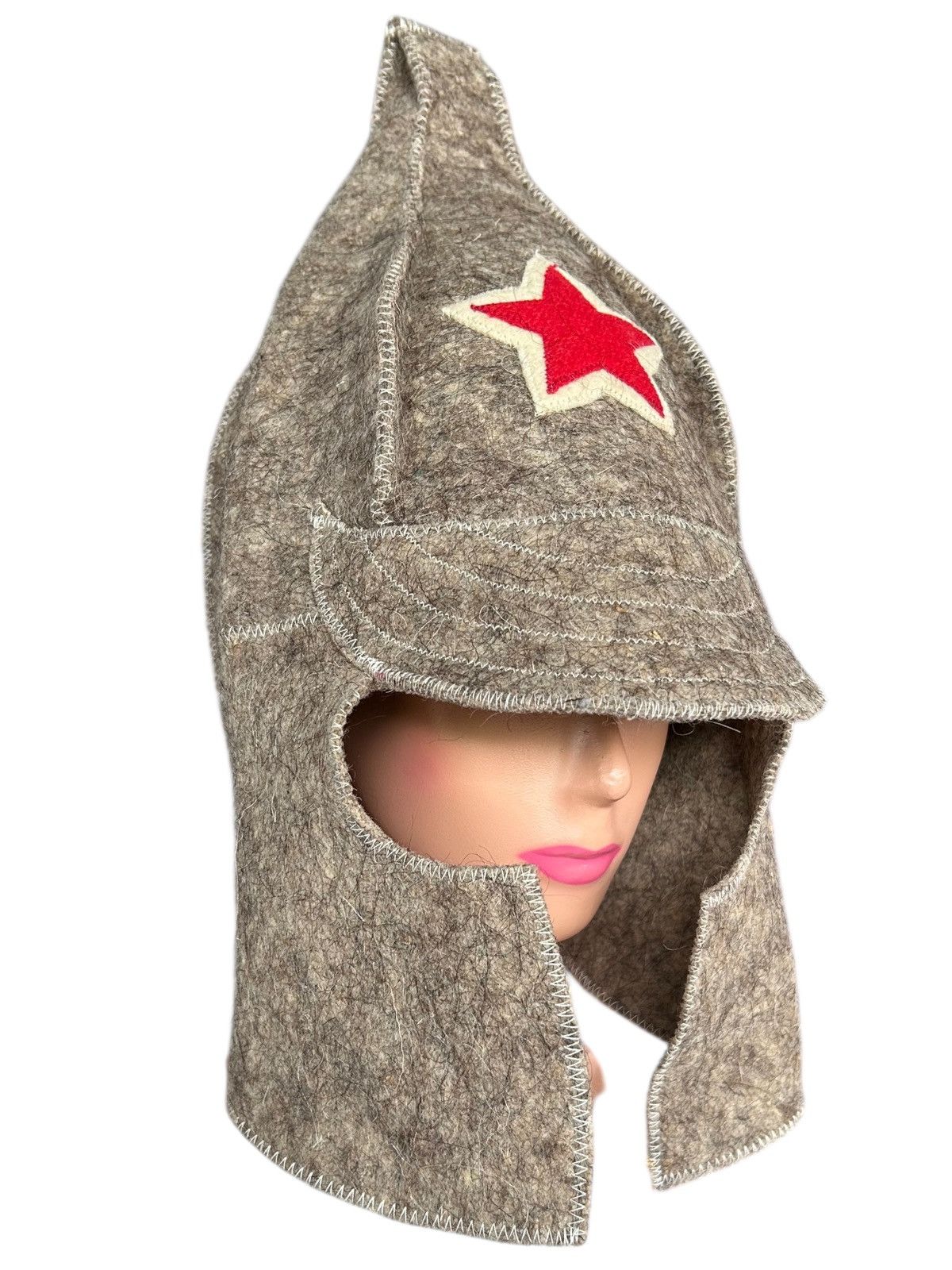 PERSIMMON-DYED DIVISOR HAT – VUJA DÉ