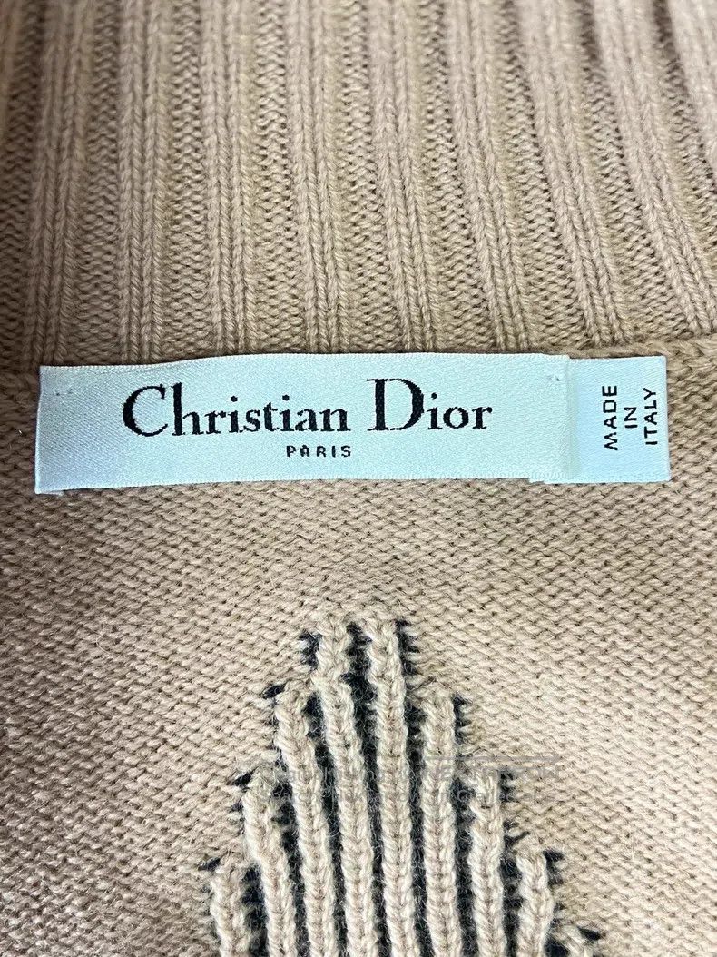 Dior Dior Pink knitted cardigan coat Size XXS / US 00 / IT 34 - 6 Thumbnail