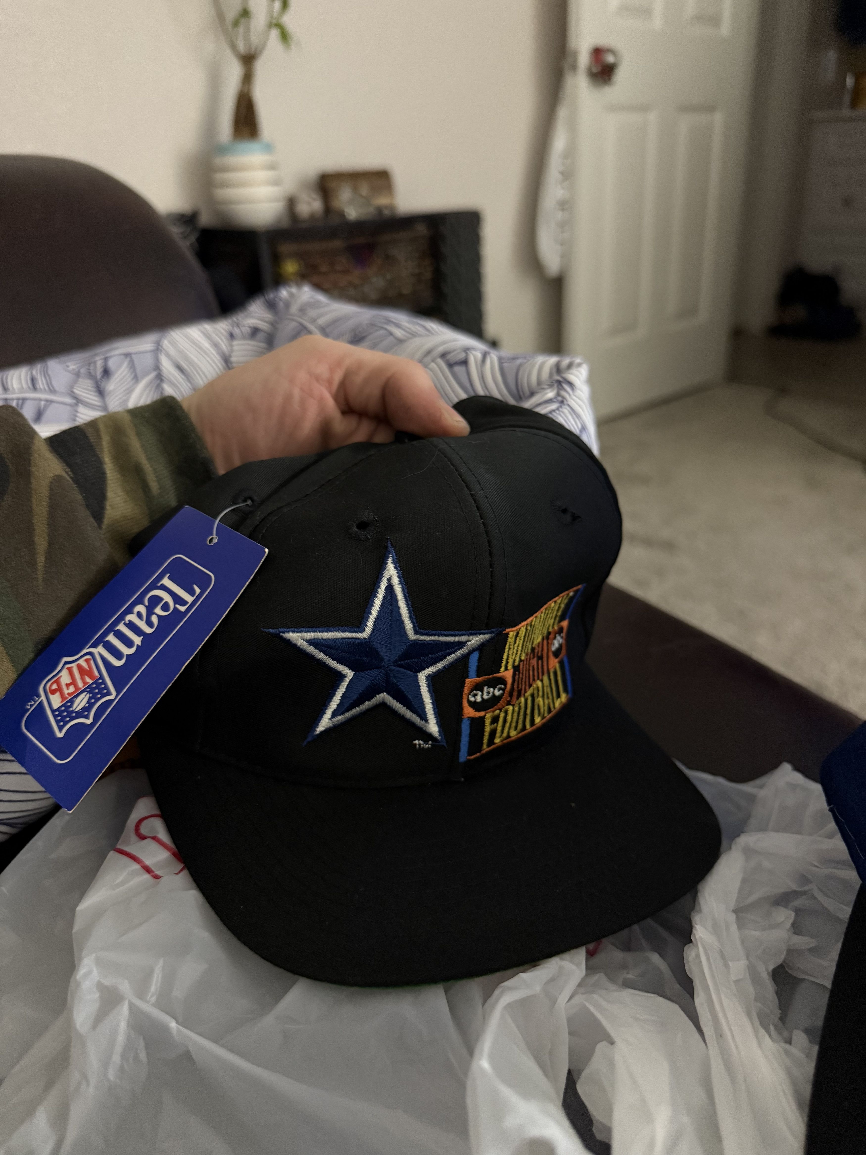 Vintage Vintage team NFL ABC sports hat Monday night football Size ONE SIZE - 6 Thumbnail