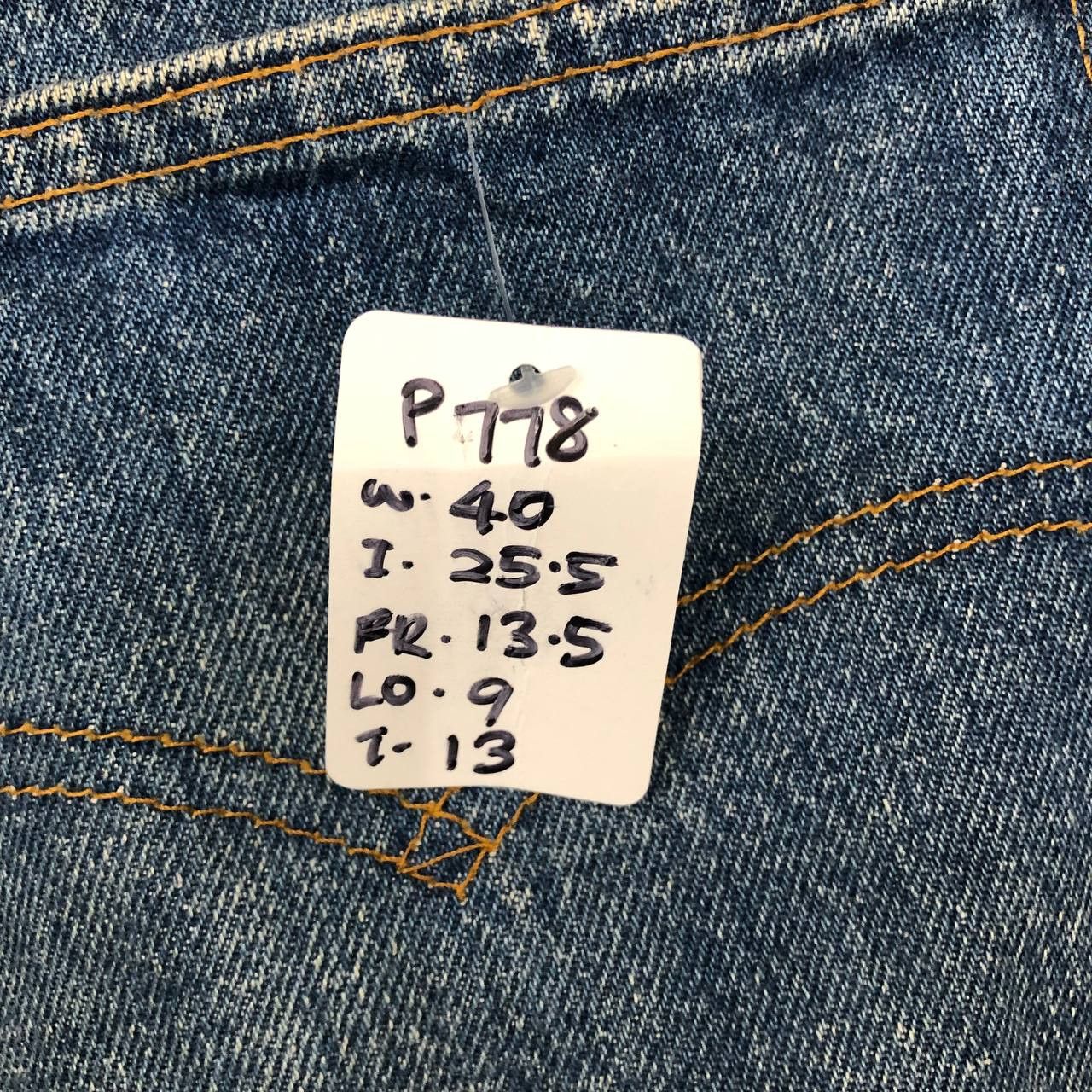 Levi's P778 VTG 501 made in usa LEVI'S JEANS RIPPED Size US 38 / EU 54 - 14 Thumbnail