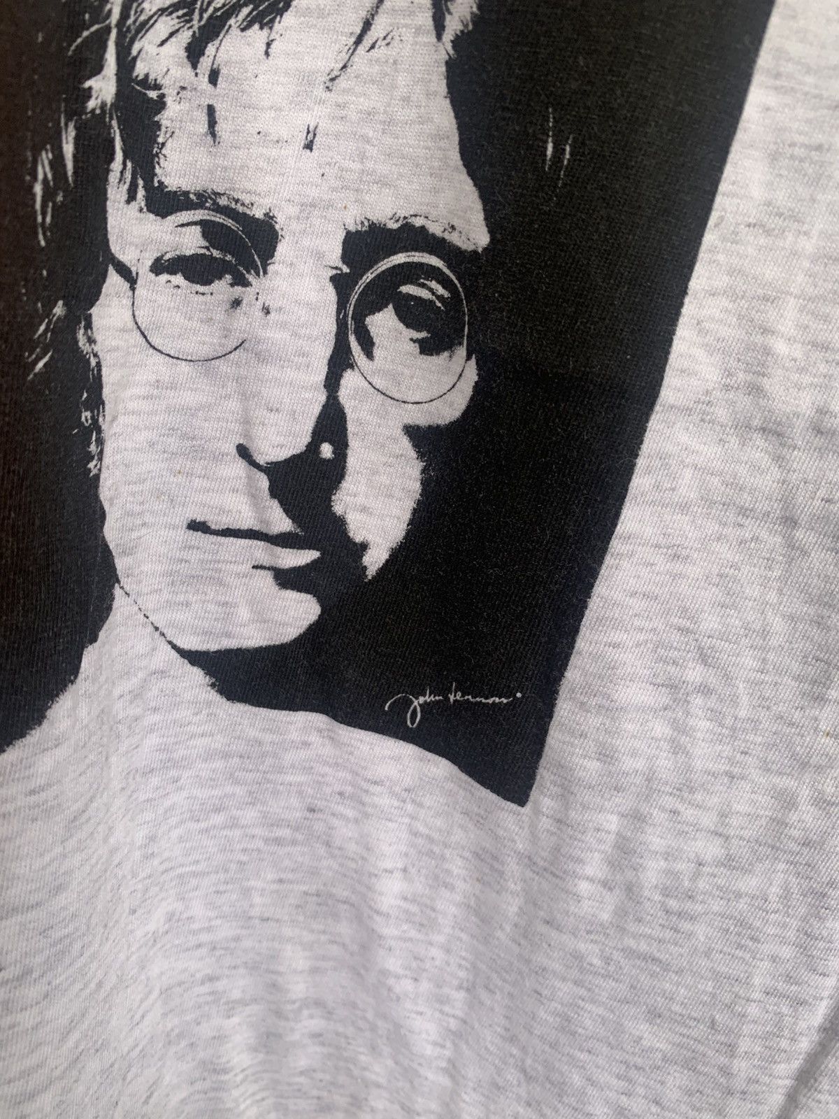 Band Tees Vintage 90s John Lennon Starting Over English Musician Tees Size US M / EU 48-50 / 2 - 5 Thumbnail