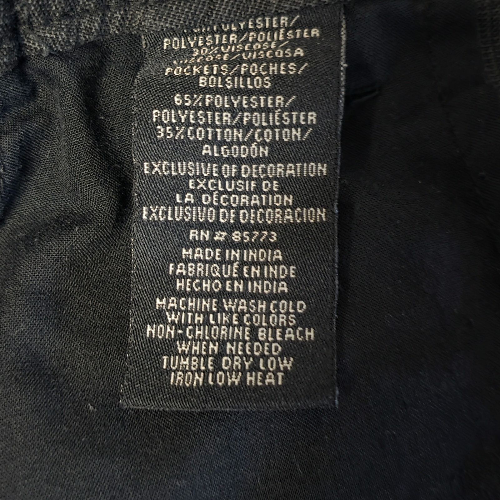 O'Neill O’Neill Redwood Walker Shorts Men’s M Black Twill Chino Size US 32 / EU 48 - 3 Thumbnail