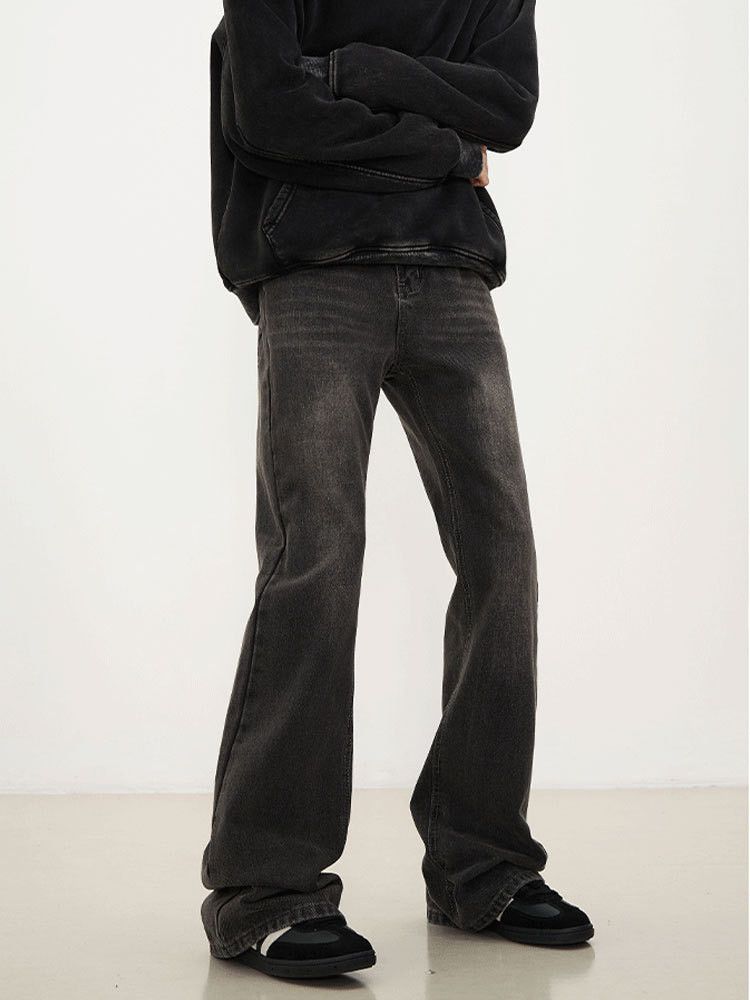 Japanese Brand × Jean American retro all-match straight cleanfit flared jeans Size US 34 / EU 50 - 2 Thumbnail