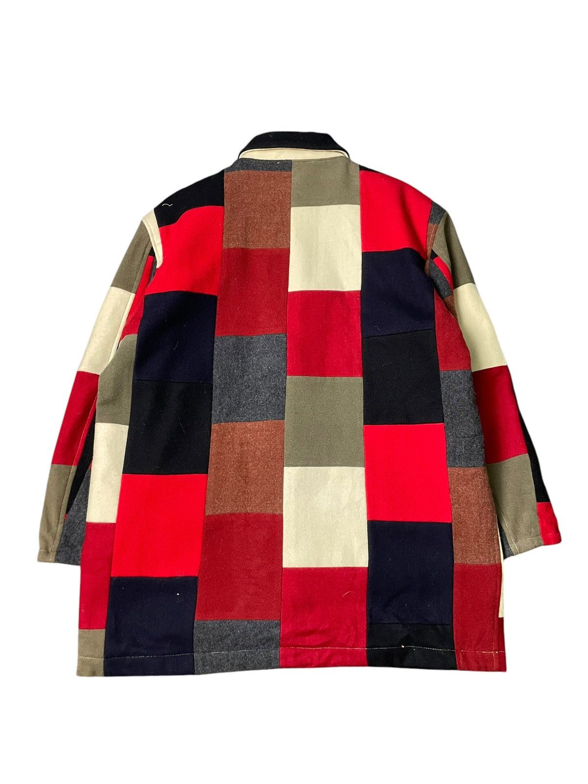 Japanese Brand × Vintage SAMPLE Brand Colour-Block Wool Jacket (74) Size US S / EU 44-46 / 1 - 10 Thumbnail
