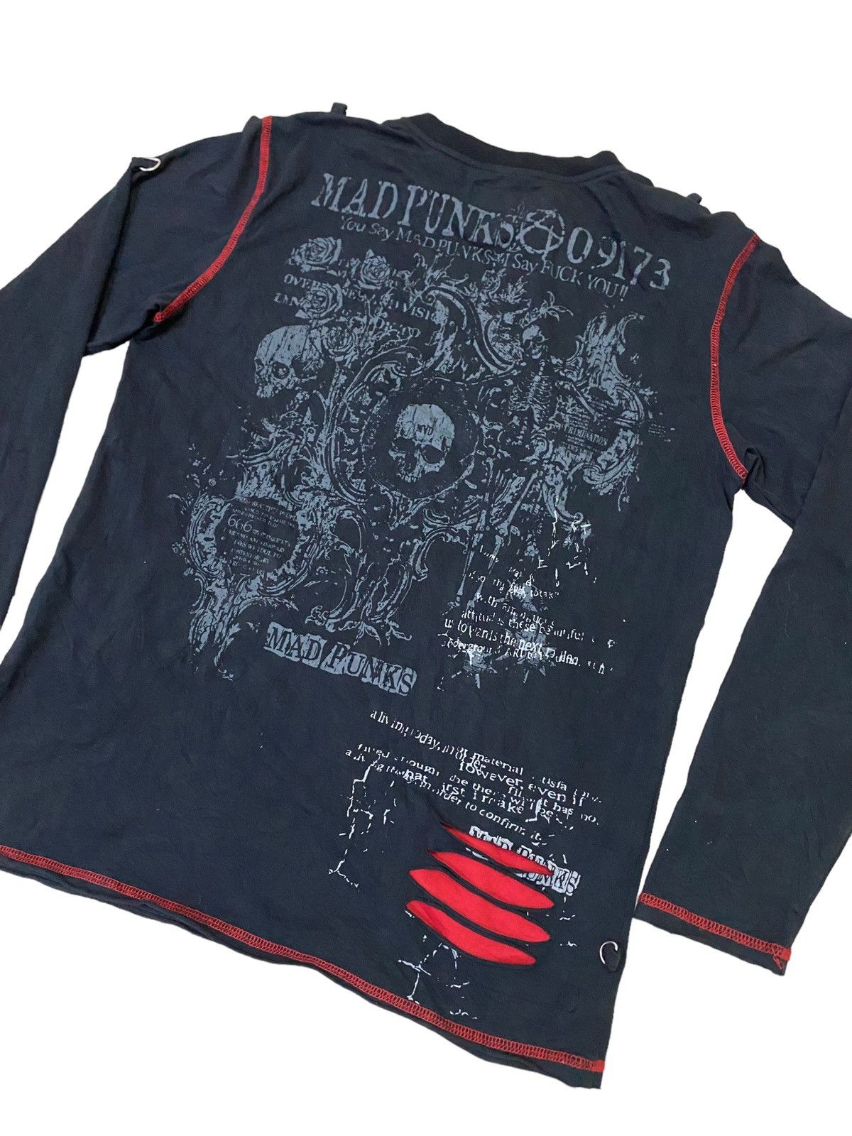 14th Addiction 💥Vtg Japanese Mad Punk Gothic TShirt Size US M / EU 48-50 / 2 - 1 Thumbnail