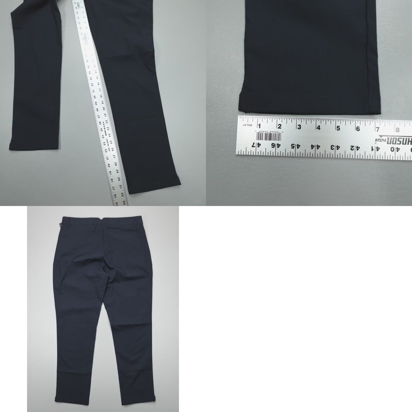 Rhone Rhone Golf Tour Trouser Pants True Navy 31x32 Regular Fit Water Resistant Chino Classic Men Pants Shoes? Size US 31 - 8 Thumbnail